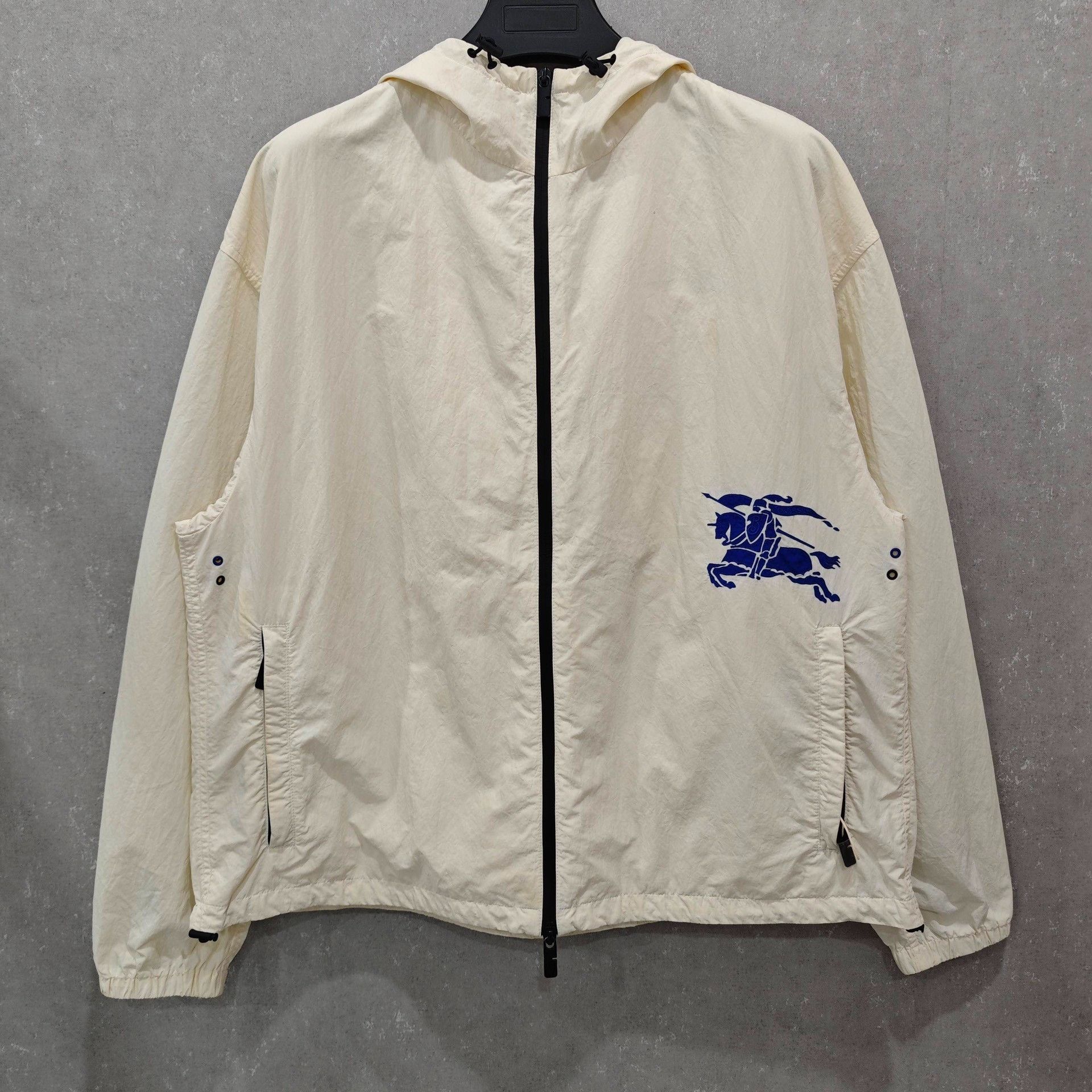 Burberry Burberry Logo Embroidery Hooded Jacket M Size US M / EU 48-50 / 2 - 4 Thumbnail