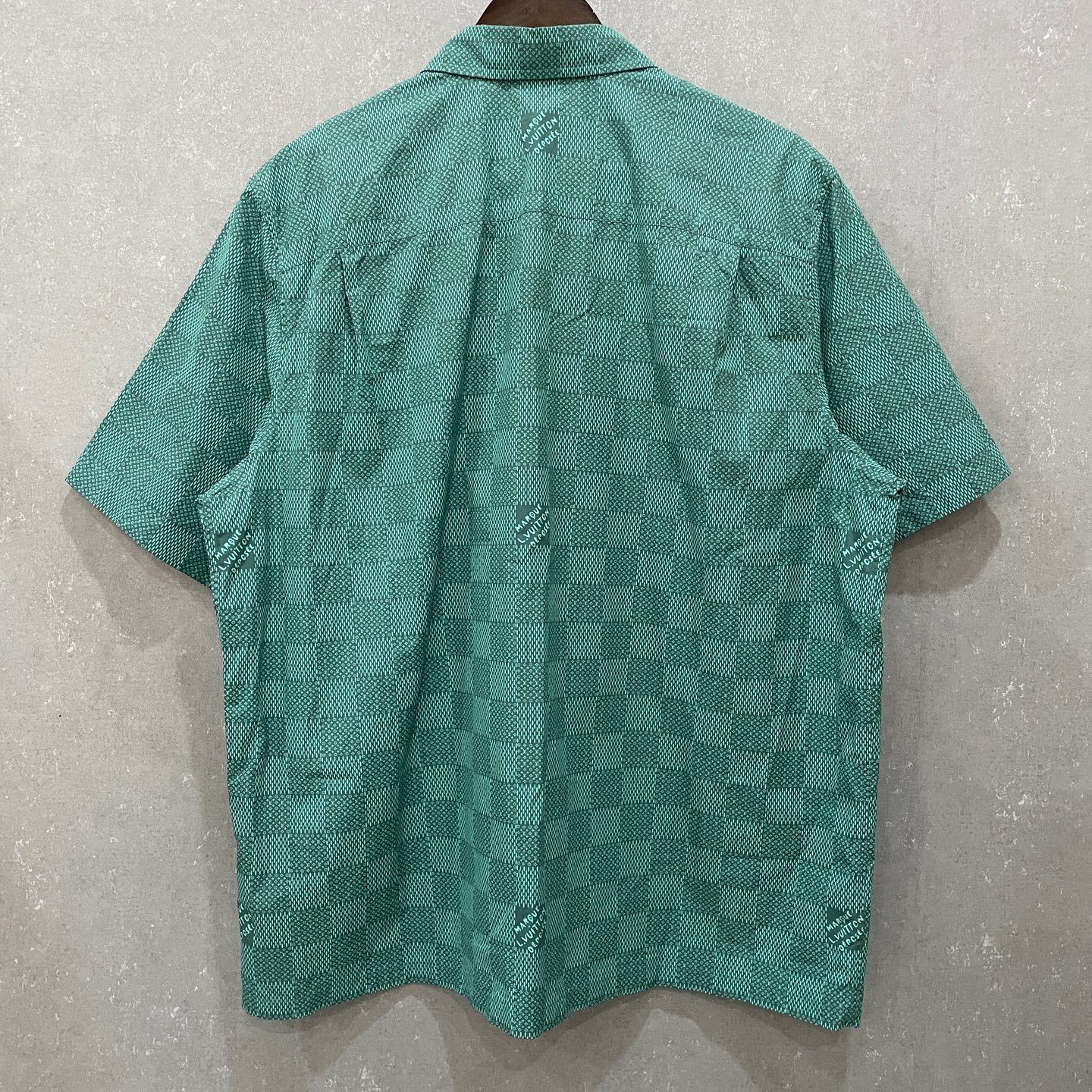 Louis Vuitton Louis Vuitton Damier Short Sleeve Shirt Size 4L Size US XXL / EU 58 / 5 - 4 Thumbnail