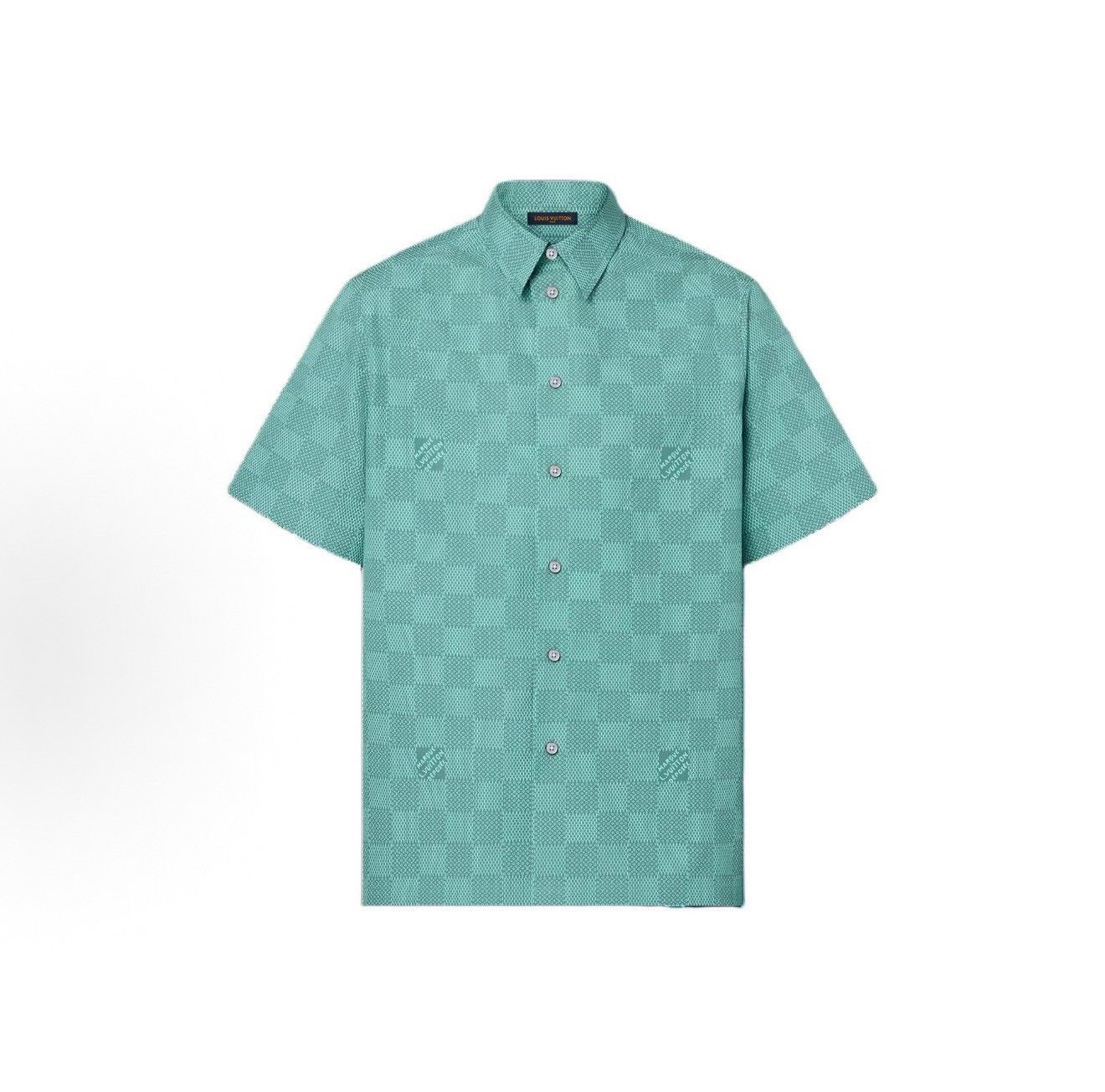 Louis Vuitton Louis Vuitton Damier Short Sleeve Shirt Size 4L Size US XXL / EU 58 / 5 - 2 Thumbnail