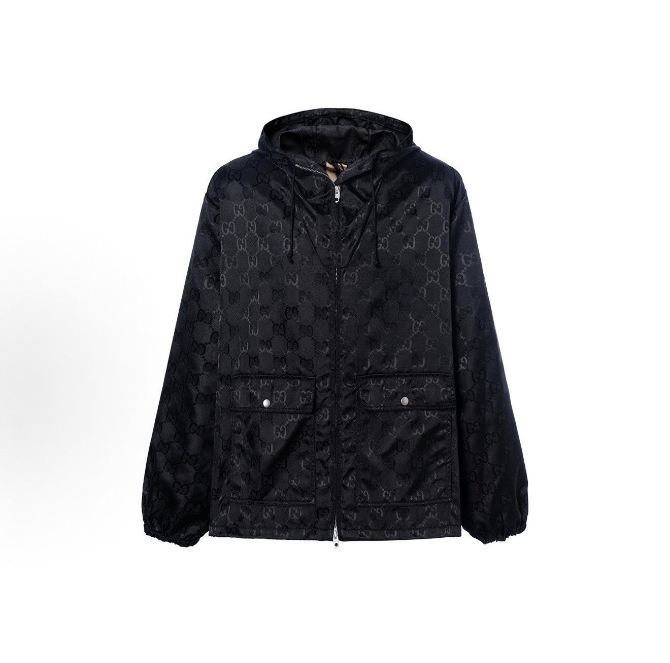 Gucci Gucci GG Monogram Hooded Zip Jacket Size 48 Size US M / EU 48-50 / 2 - 2 Thumbnail