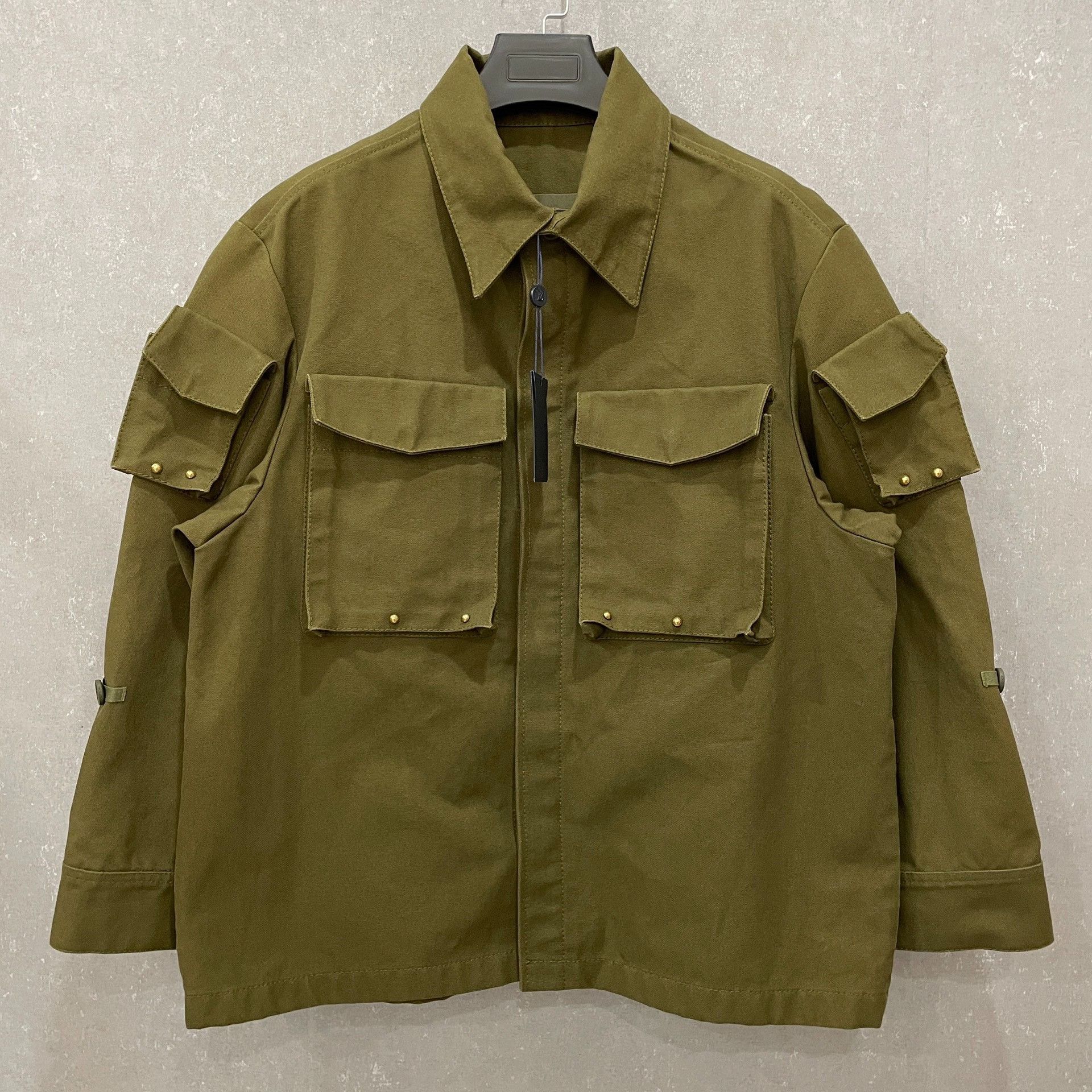 Louis Vuitton Louis Vuitton Studded Pocket Cargo Jacket XL Size US XL / EU 56 / 4 - 2 Thumbnail