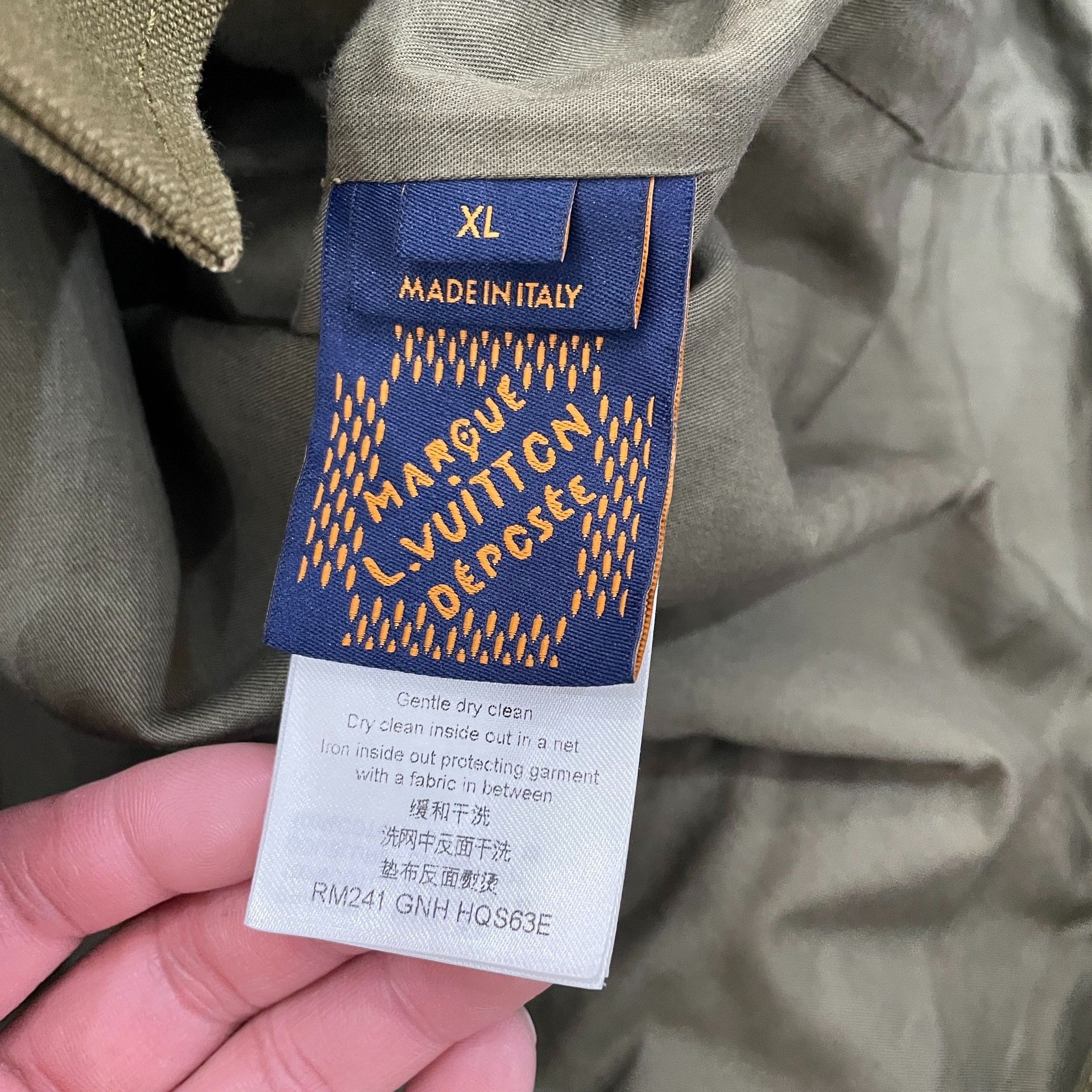 Louis Vuitton Louis Vuitton Studded Pocket Cargo Jacket XL Size US XL / EU 56 / 4 - 5 Thumbnail