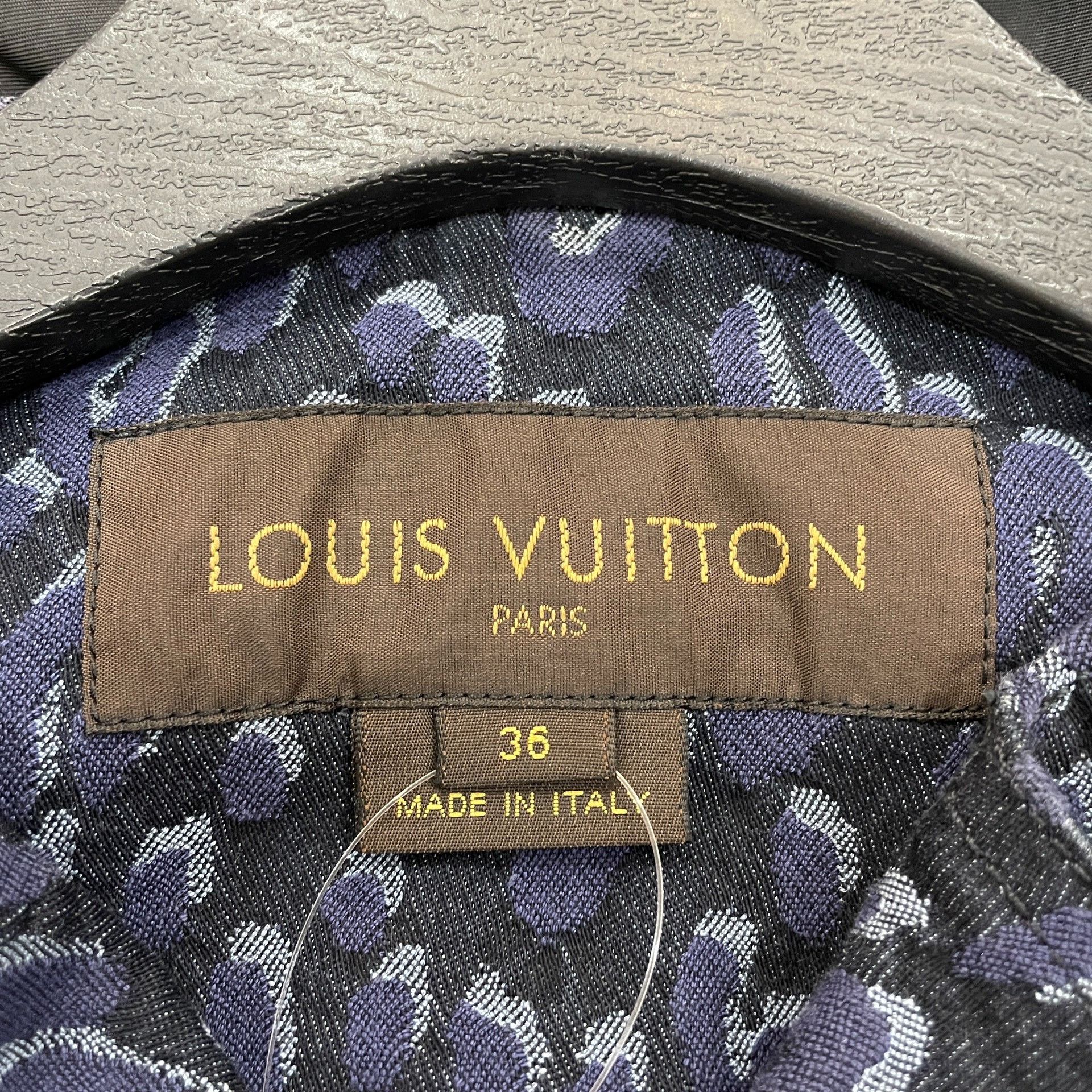 Louis Vuitton Louis Vuitton Leopard Print Denim Jacket 36 Size XS / US 0-2 / IT 36-38 - 4 Thumbnail