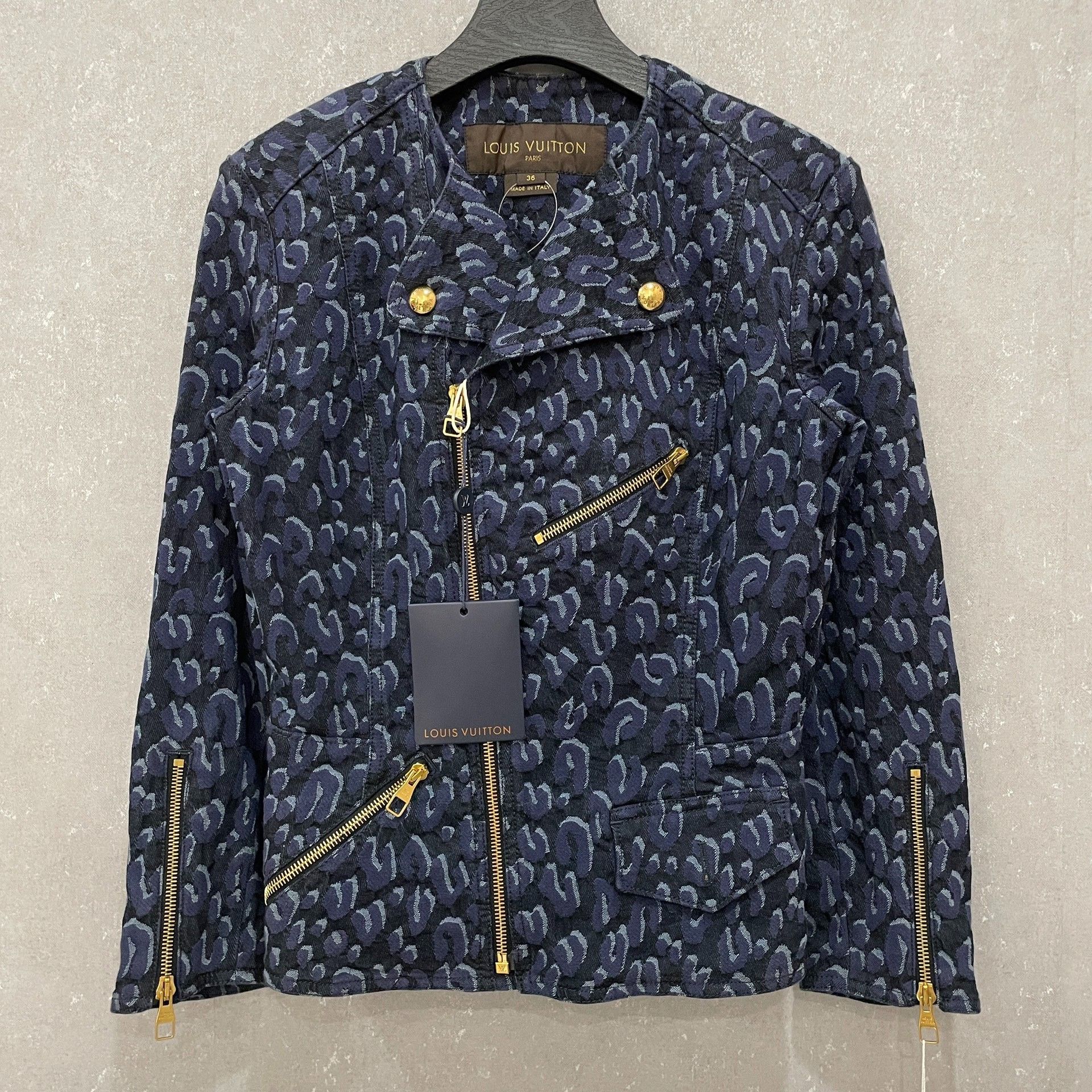 Louis Vuitton Louis Vuitton Leopard Print Denim Jacket 36 Size XS / US 0-2 / IT 36-38 - 7 Thumbnail