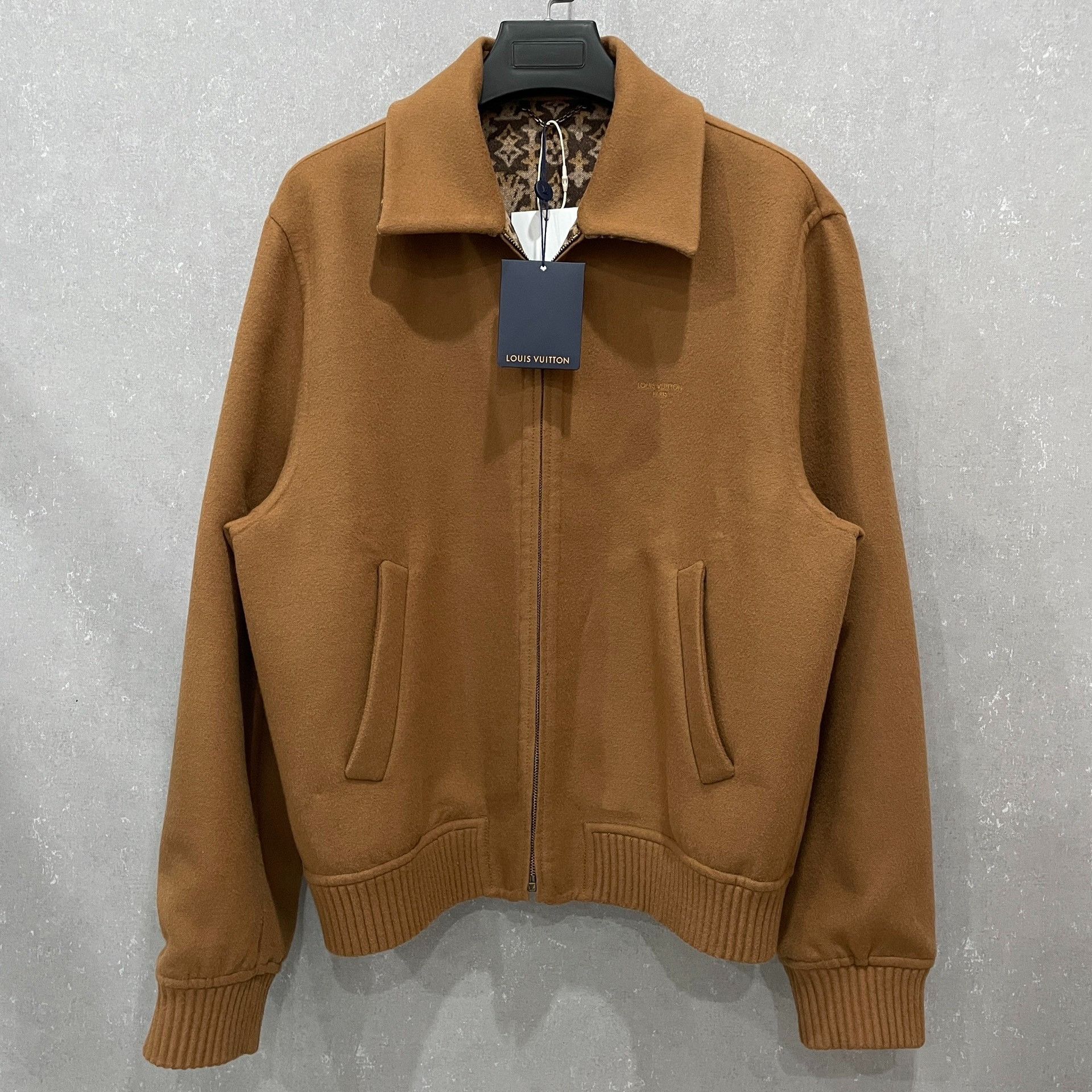 Louis Vuitton Louis Vuitton Wool Silk Blouson Jacket 48 Size US M / EU 48-50 / 2 - 5 Thumbnail