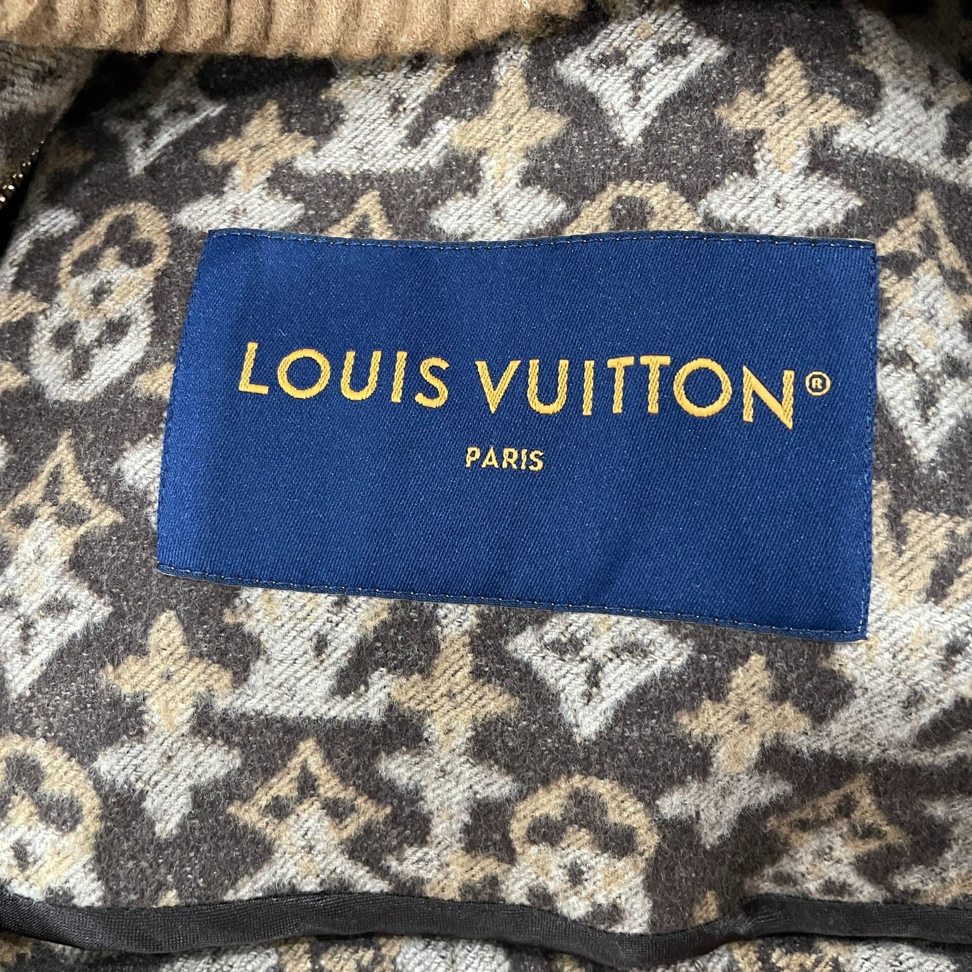 Louis Vuitton Louis Vuitton Wool Silk Blouson Jacket 48 Size US M / EU 48-50 / 2 - 7 Thumbnail