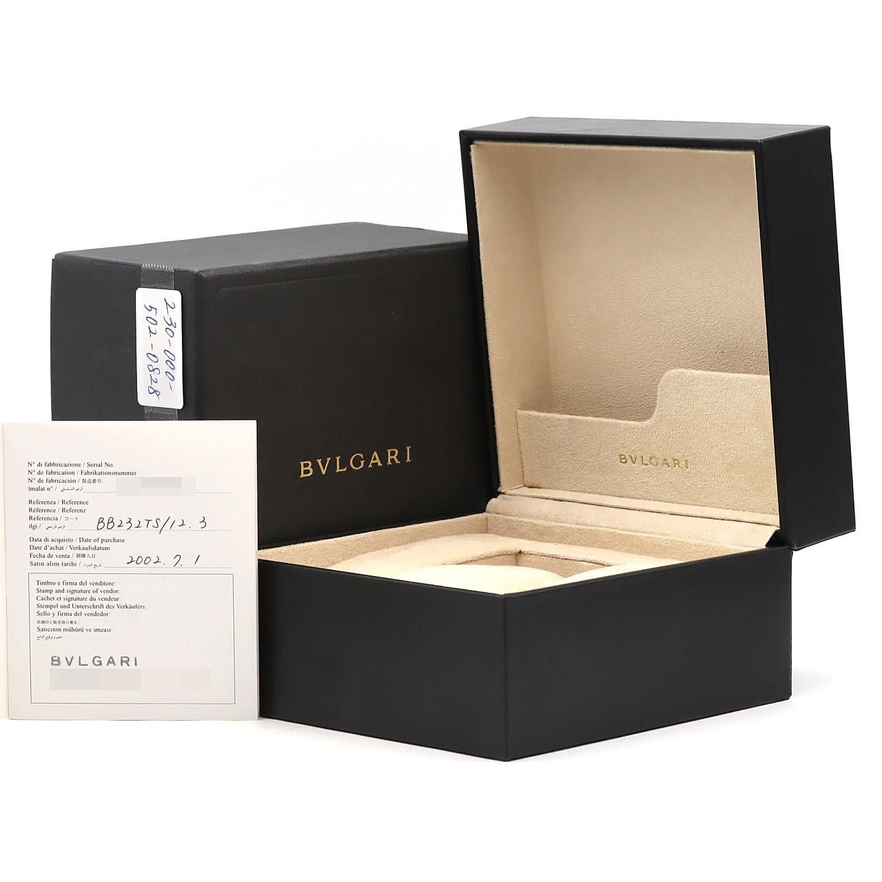 Bvlgari Bvlgari Bvlgari Bvlgari Tubogas Au750 Quartz Precious Metal Quartz BB232TG/12 DUTY FREE for USA Size ONE SIZE - 7 Thumbnail