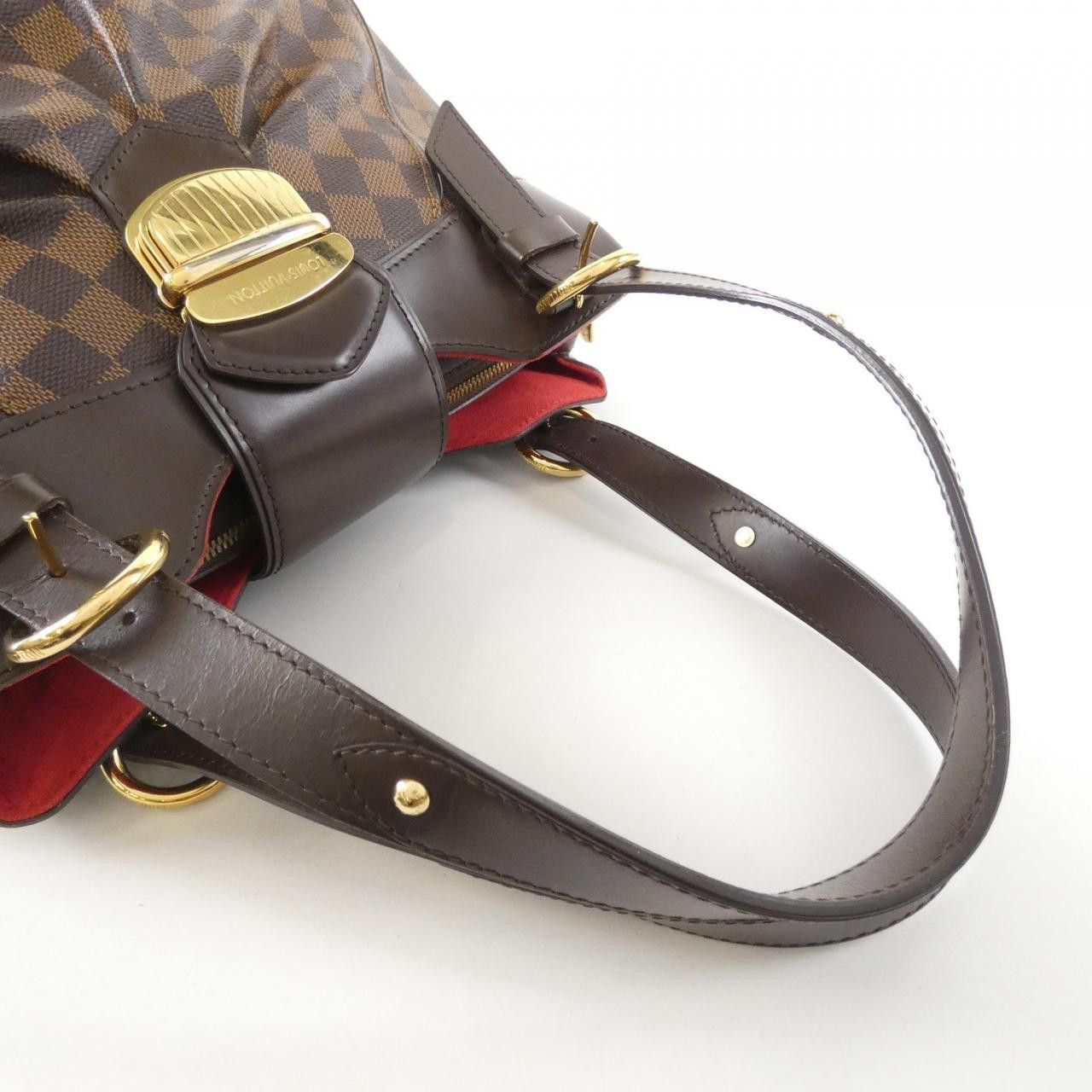 Louis Vuitton Louis Vuitton Louis Vuitton Sistina Damier Bag Textile Shoulder Bag N41542 DUTY FREE for USA Size ONE SIZE - 5 Thumbnail