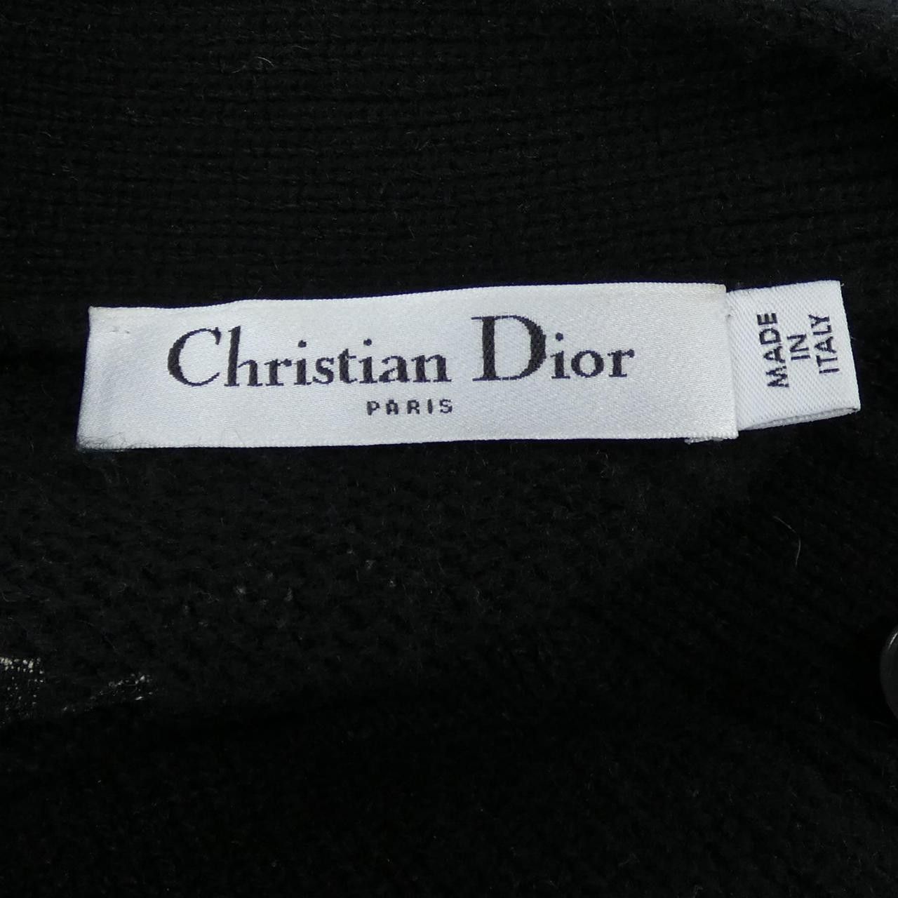 Dior Dior Christian Dior Signature Cashmere Cardigan Textile Tops 144G54AM002 DUTY FREE for USA Size ONE SIZE - 4 Thumbnail