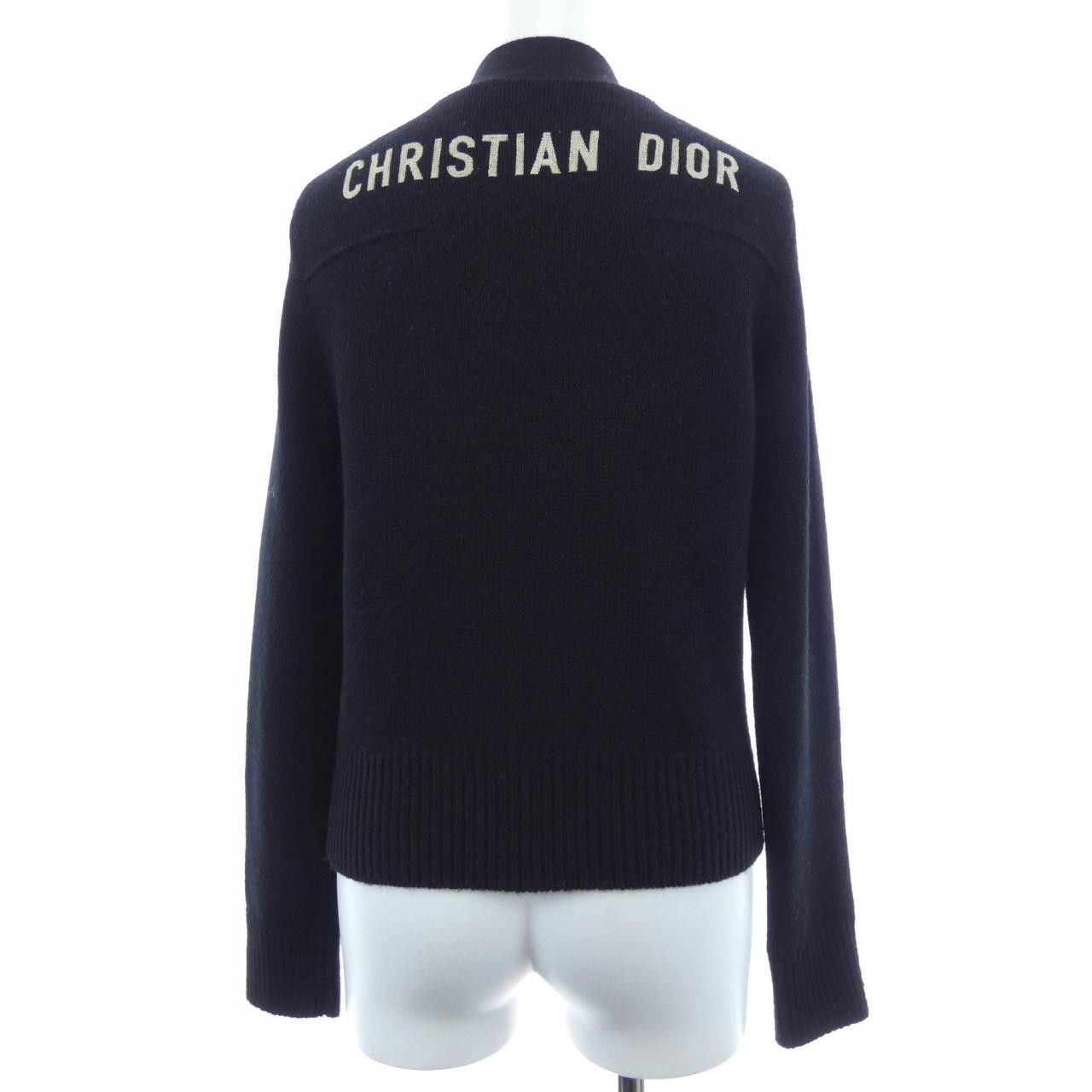 Dior Dior Christian Dior Signature Cashmere Cardigan Textile Tops 144G54AM002 DUTY FREE for USA Size ONE SIZE - 2 Thumbnail