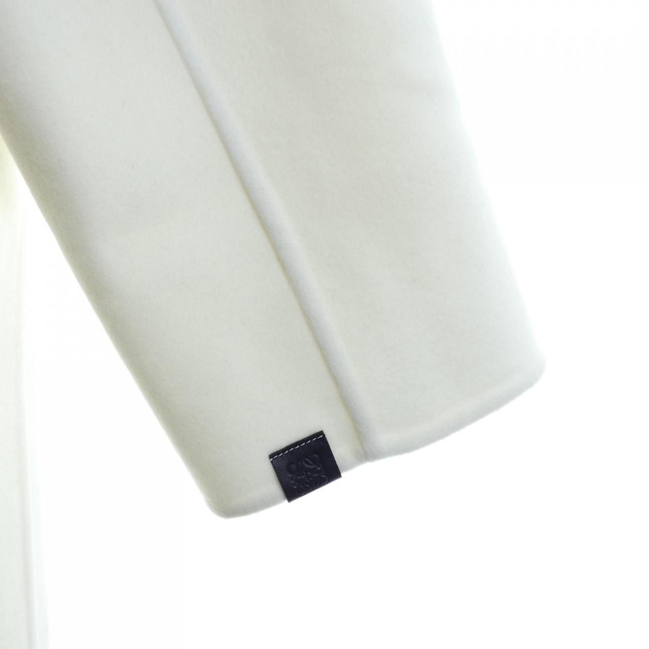 Loewe Loewe Loewe Anagram Cashmere Blend Coat Textile Outerwear S359336XBO DUTY FREE for USA Size ONE SIZE - 7 Thumbnail