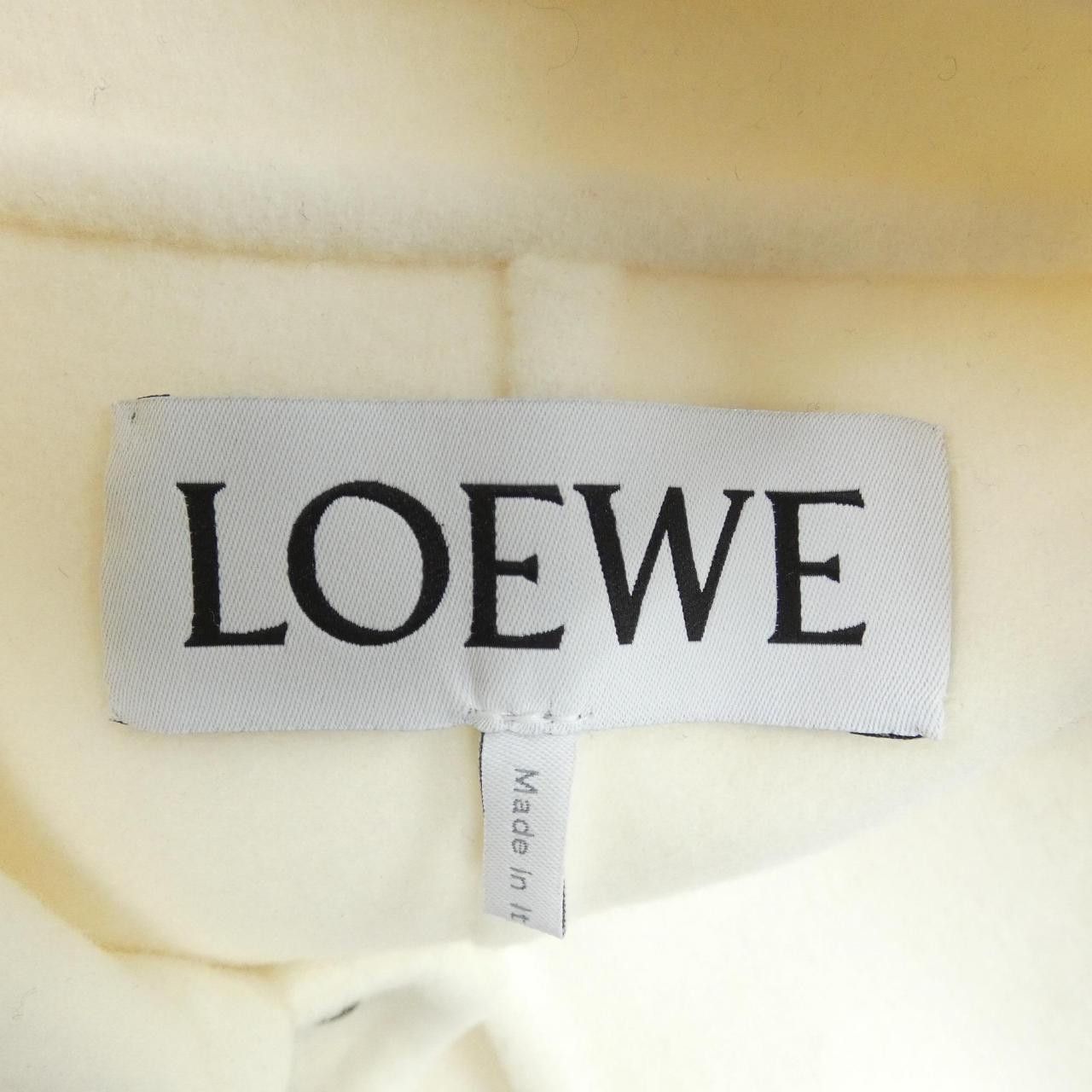 Loewe Loewe Loewe Anagram Cashmere Blend Coat Textile Outerwear S359336XBO DUTY FREE for USA Size ONE SIZE - 5 Thumbnail