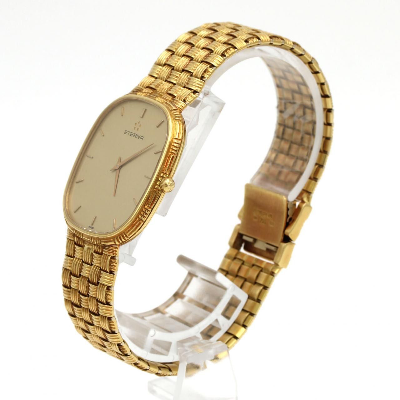 Other Other Eterna Au750 Quartz Precious Metal Quartz 5095.68T DUTY FREE for USA Size ONE SIZE - 2 Thumbnail