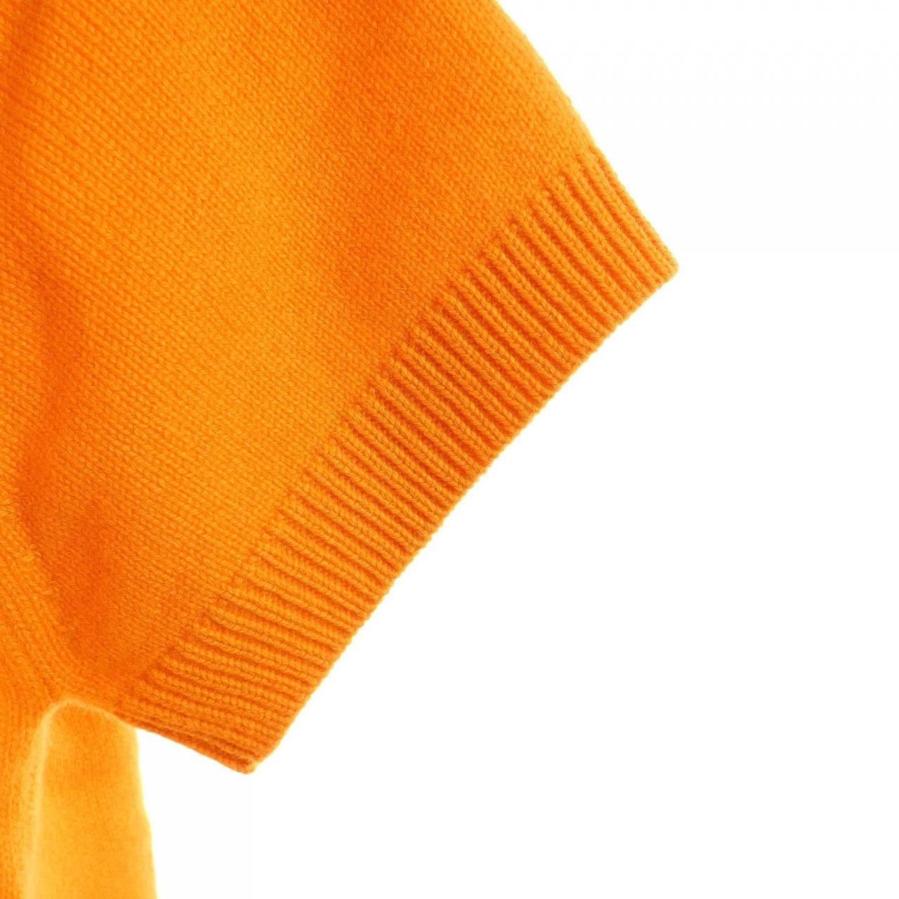 Hermes Hermes Hermes Oversize Sweater Cashmere Knit Textile Tops DUTY FREE for USA Size ONE SIZE - 6 Thumbnail