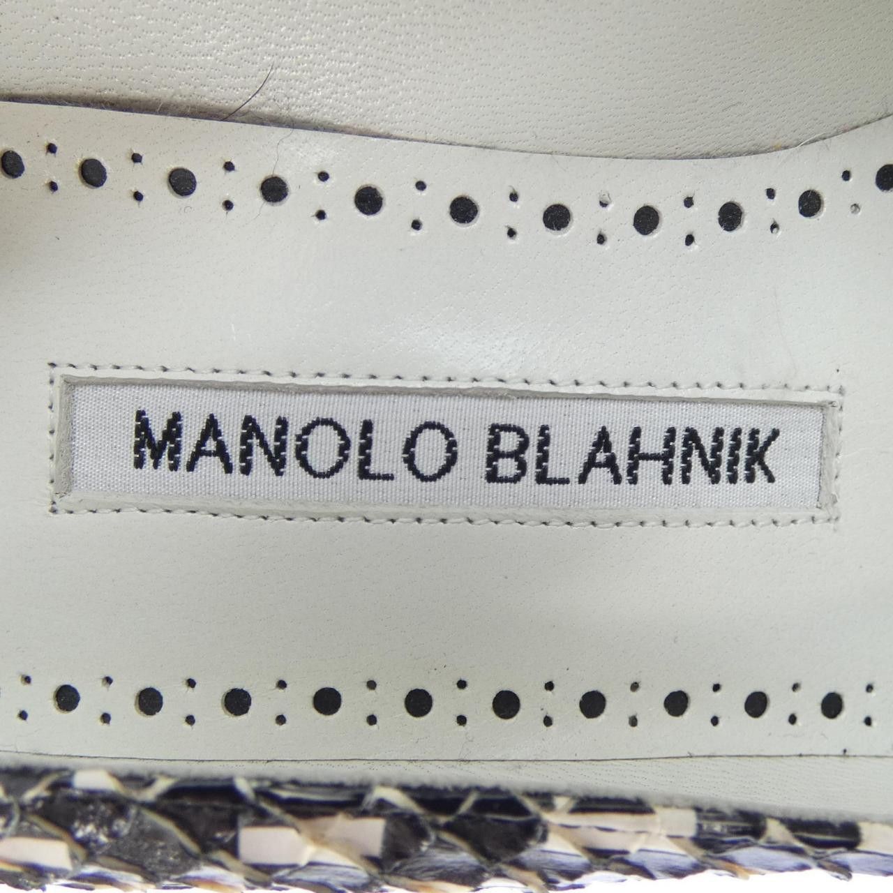 Manolo Blahnik Manolo Blahnik Manolo Blahnik Python Pumps Leather Shoes DUTY FREE for USA Size ONE SIZE - 6 Thumbnail