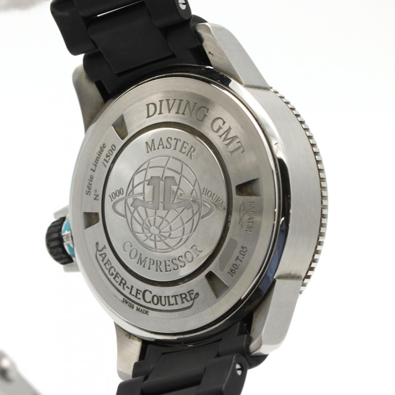 Other Jaeger-LeCoultre Jaeger-LeCoultre Master Compressor Diving GMT Limited Titanium Automatic Metal Automatic 160.T.05/Q187T770 DUTY FREE for USA Size ONE SIZE - 5 Thumbnail