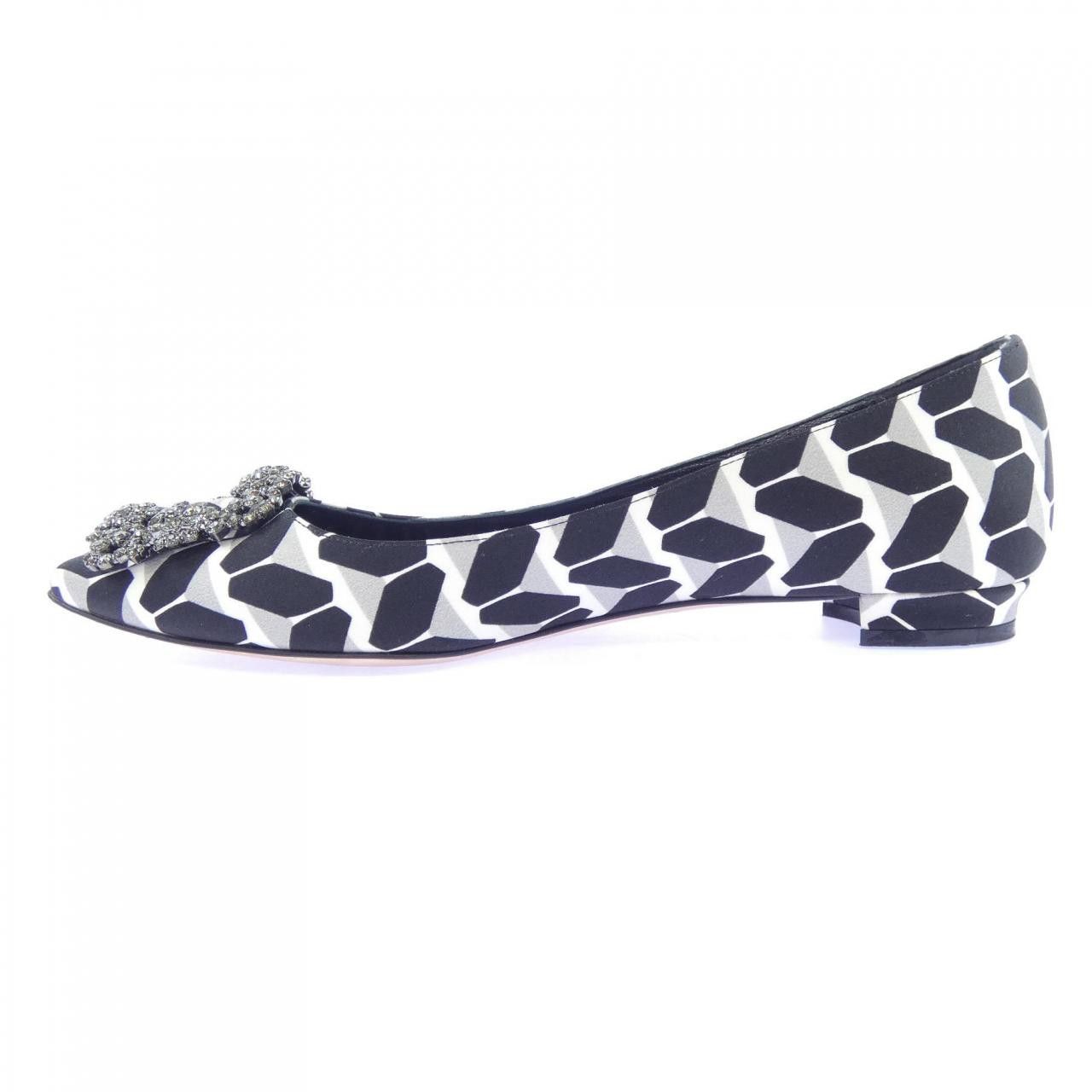 Manolo Blahnik Manolo Blahnik Manolo Blahnik Flat Shoes Leather Shoes DUTY FREE for USA Size ONE SIZE - 2 Thumbnail