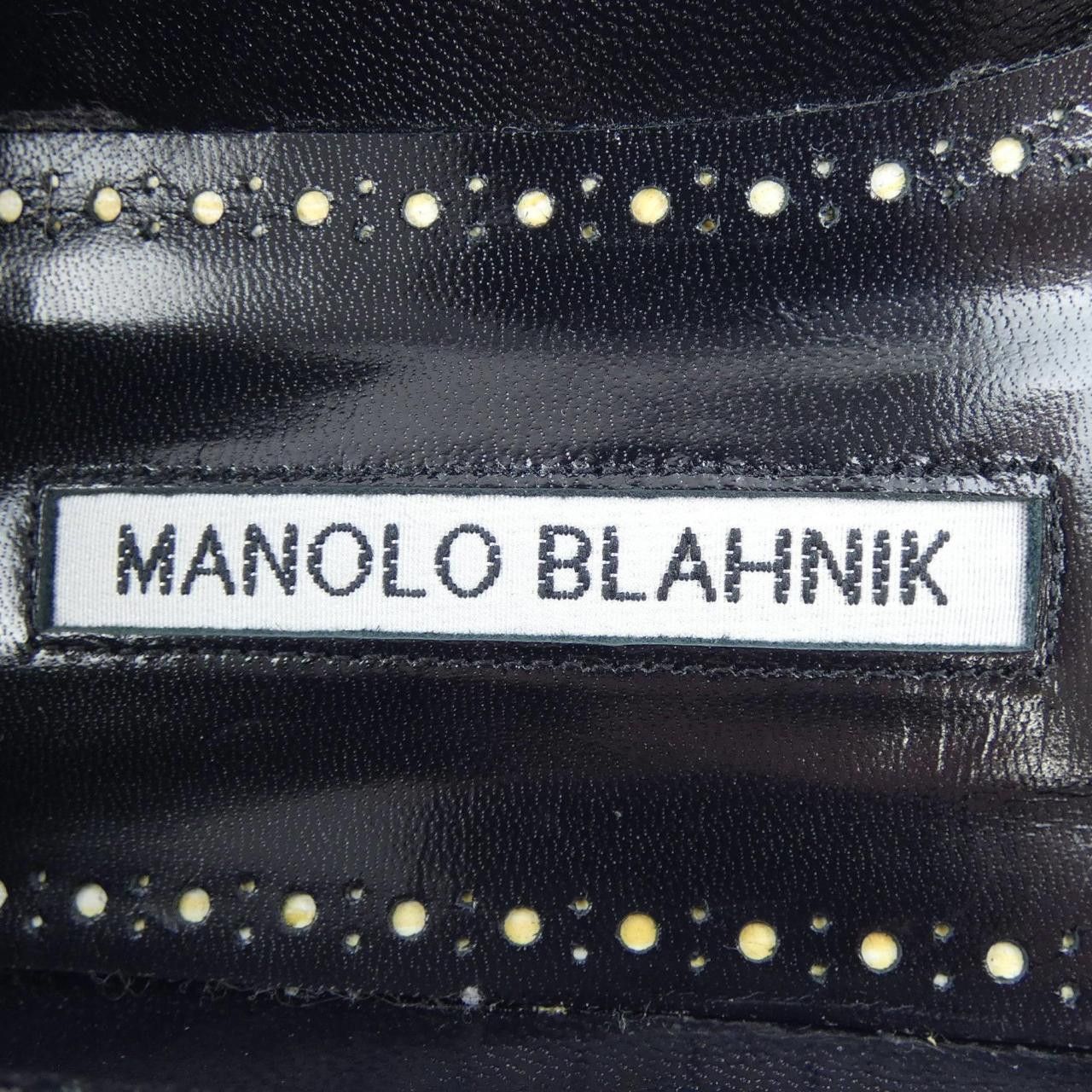 Manolo Blahnik Manolo Blahnik Manolo Blahnik Flat Shoes Leather Shoes DUTY FREE for USA Size ONE SIZE - 6 Thumbnail