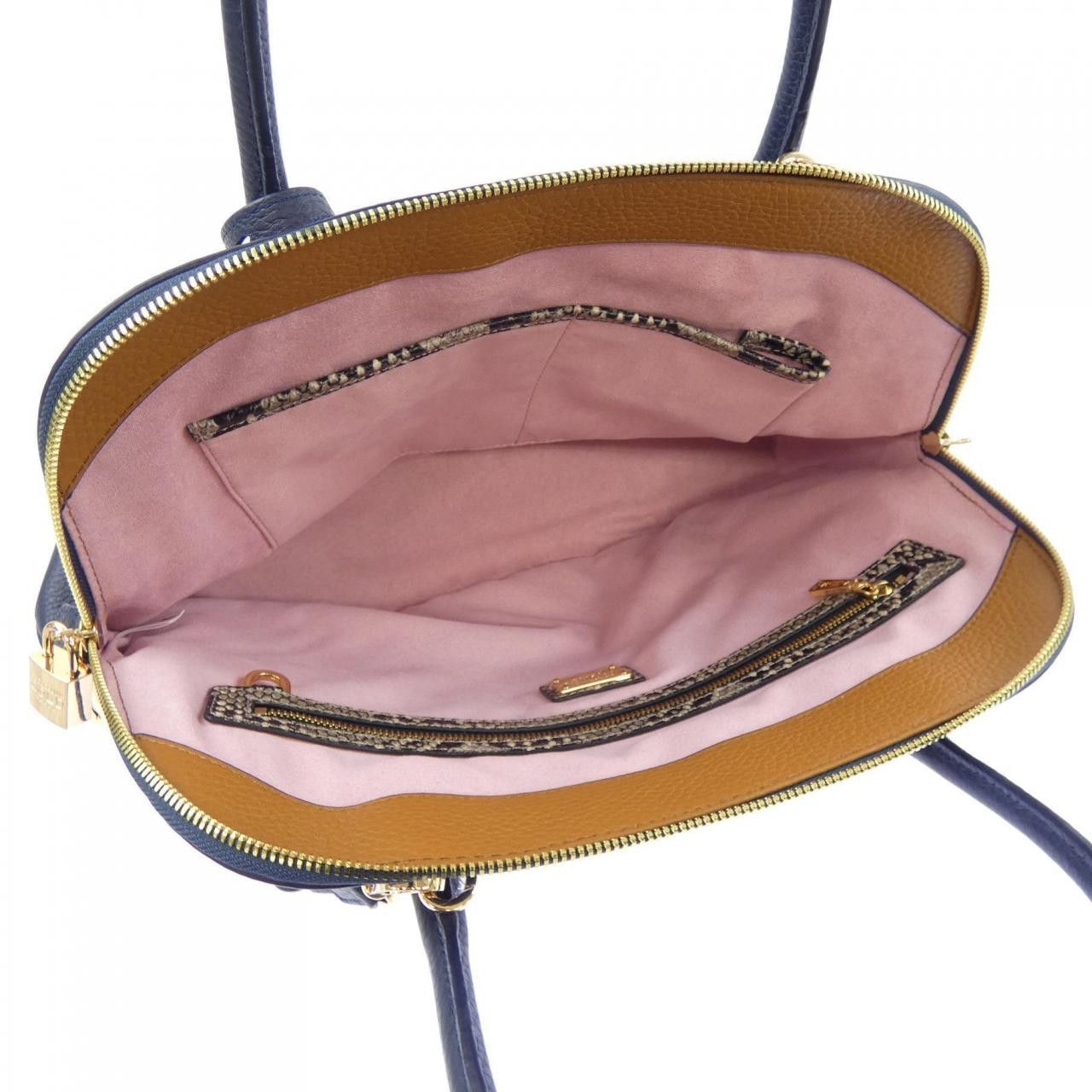 Other Other COCOCELUX GOLD Leather Bag Leather Tote Bag 205DA0282 DUTY FREE for USA Size ONE SIZE - 6 Thumbnail