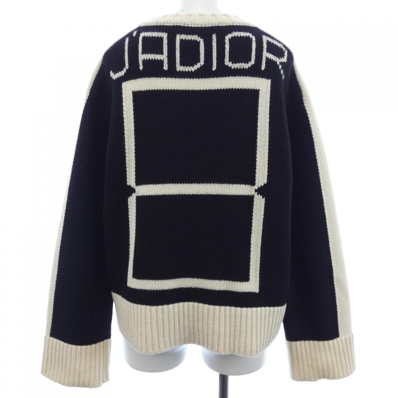 Dior Dior Christian Dior Cashmere Blend Knit Top Textile Tops 854S43AM020 DUTY FREE for USA Size ONE SIZE - 2 Thumbnail