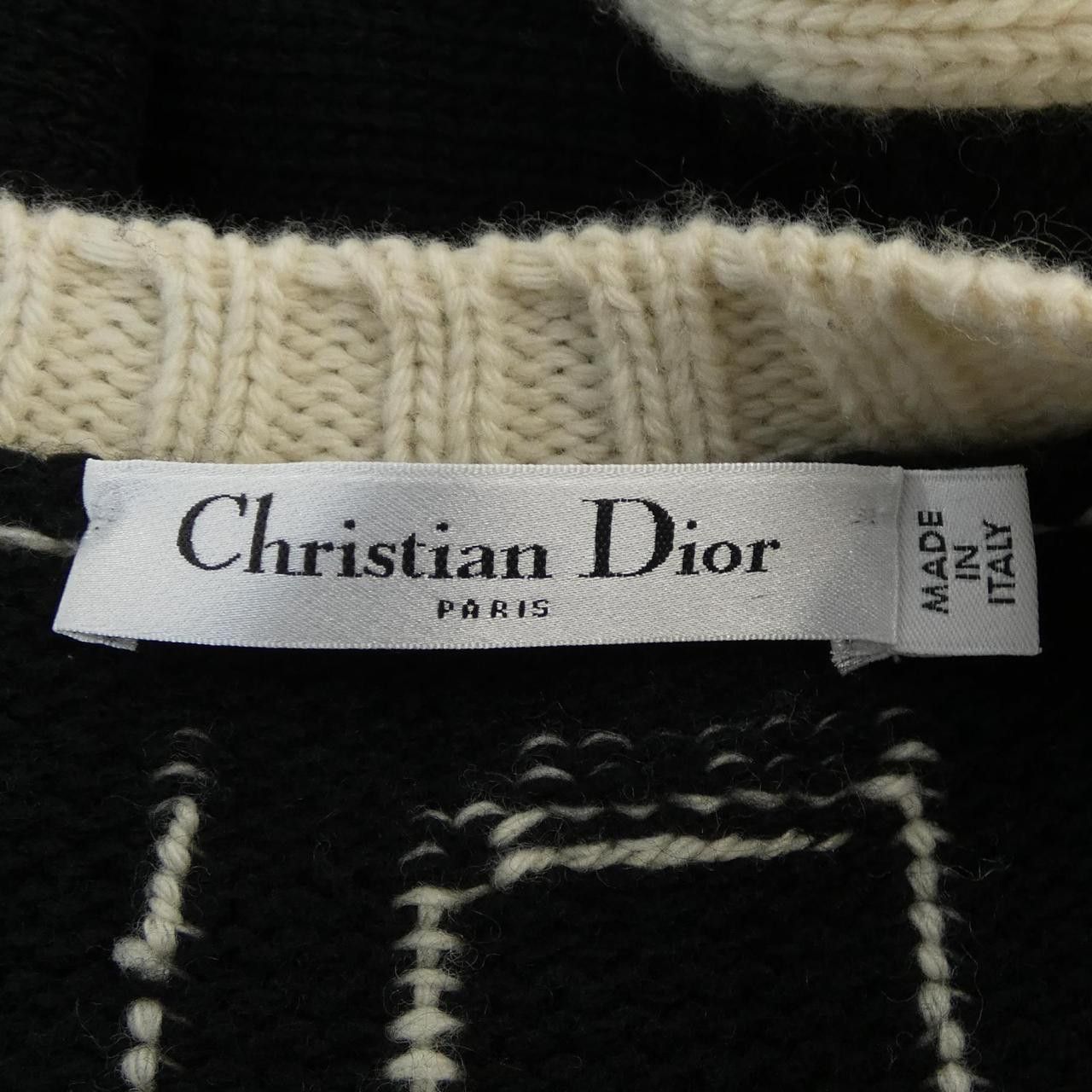 Dior Dior Christian Dior Cashmere Blend Knit Top Textile Tops 854S43AM020 DUTY FREE for USA Size ONE SIZE - 4 Thumbnail