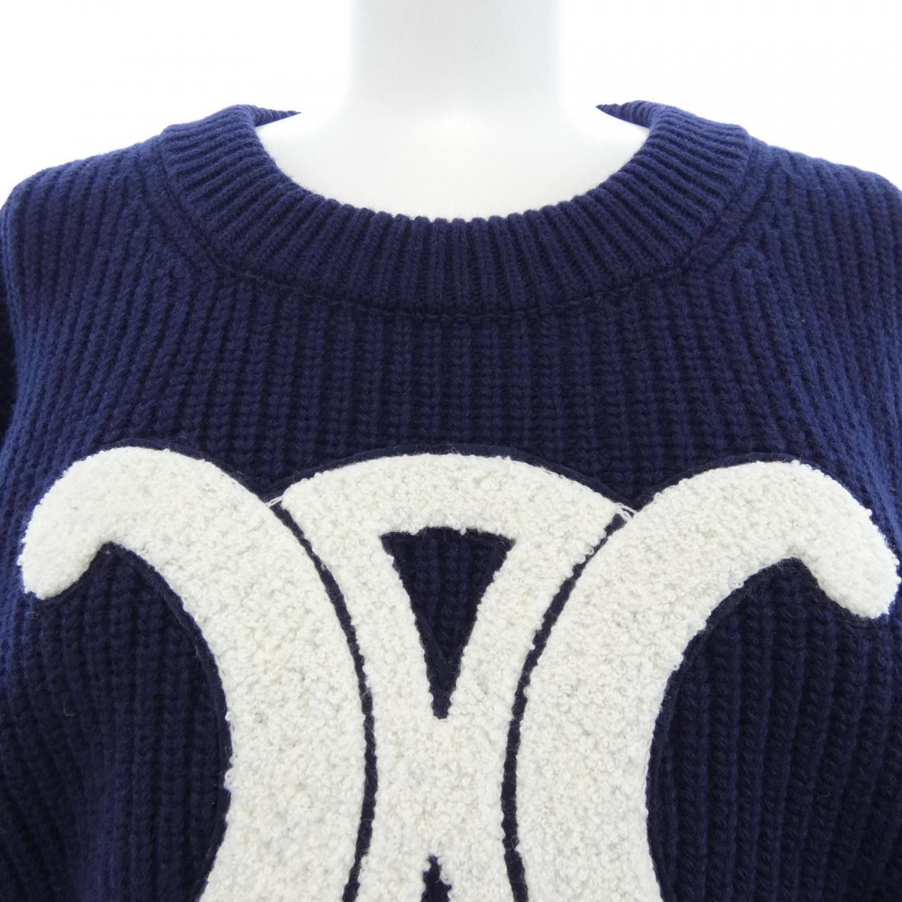 Celine Celine CELINE Knitwear Textile Tops RY0GS423P DUTY FREE for USA Size ONE SIZE - 5 Thumbnail