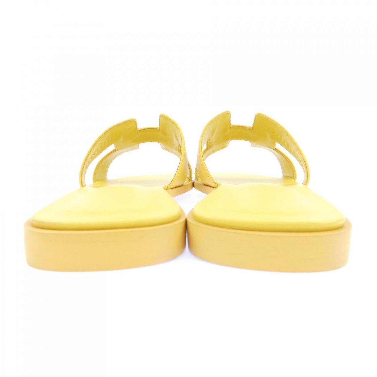 Hermes Hermes Hermes Oran Calf Sandals Leather Shoes DUTY FREE for USA Size ONE SIZE - 5 Thumbnail