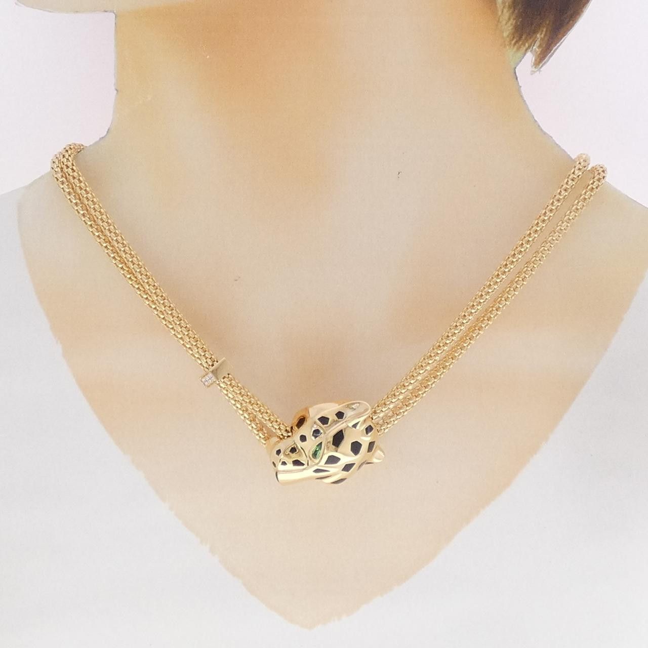 Cartier Cartier Cartier Panthere 750 Yellow Gold Necklace Precious Metal Necklace N7408338 DUTY FREE for USA Size ONE SIZE - 6 Thumbnail