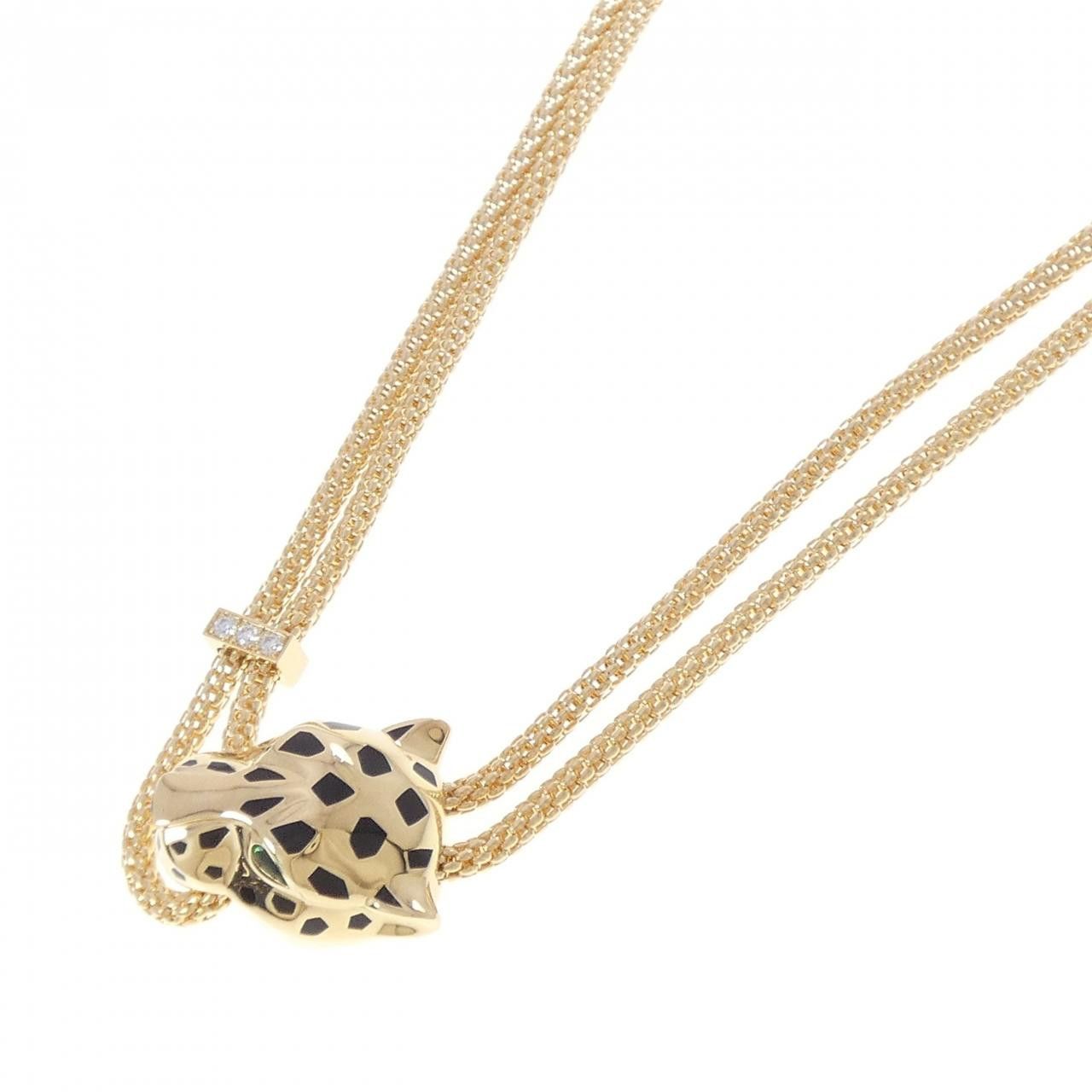 Cartier Cartier Cartier Panthere 750 Yellow Gold Necklace Precious Metal Necklace N7408338 DUTY FREE for USA Size ONE SIZE - 2 Thumbnail