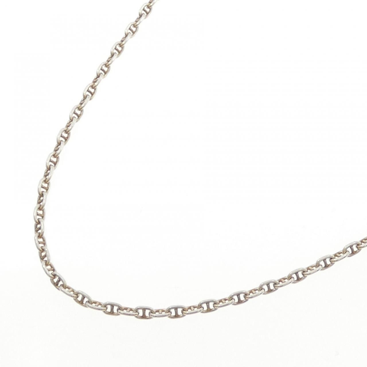 Hermes Hermes Hermes 925 Silver Necklace Precious Metal Necklace DUTY FREE for USA Size ONE SIZE - 2 Thumbnail