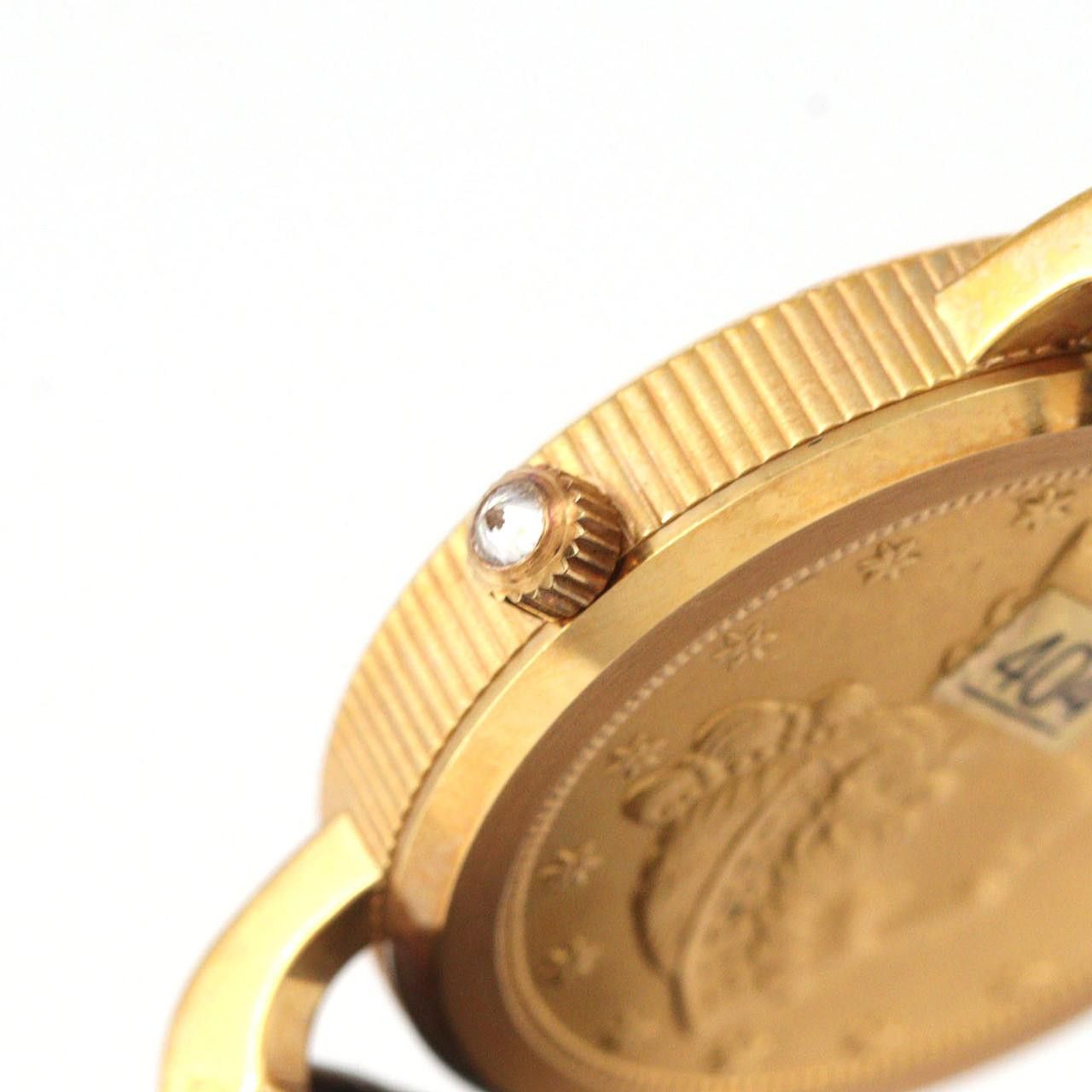 Other Other HEIWADO&CO Yellow Gold Quartz Precious Metal Quartz 90000887 DUTY FREE for USA Size ONE SIZE - 3 Thumbnail