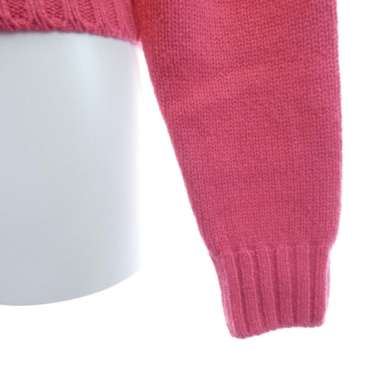 Chanel Chanel Chanel Cashmere Knit Textile Tops P65189K61044 DUTY FREE for USA Size ONE SIZE - 7 Thumbnail