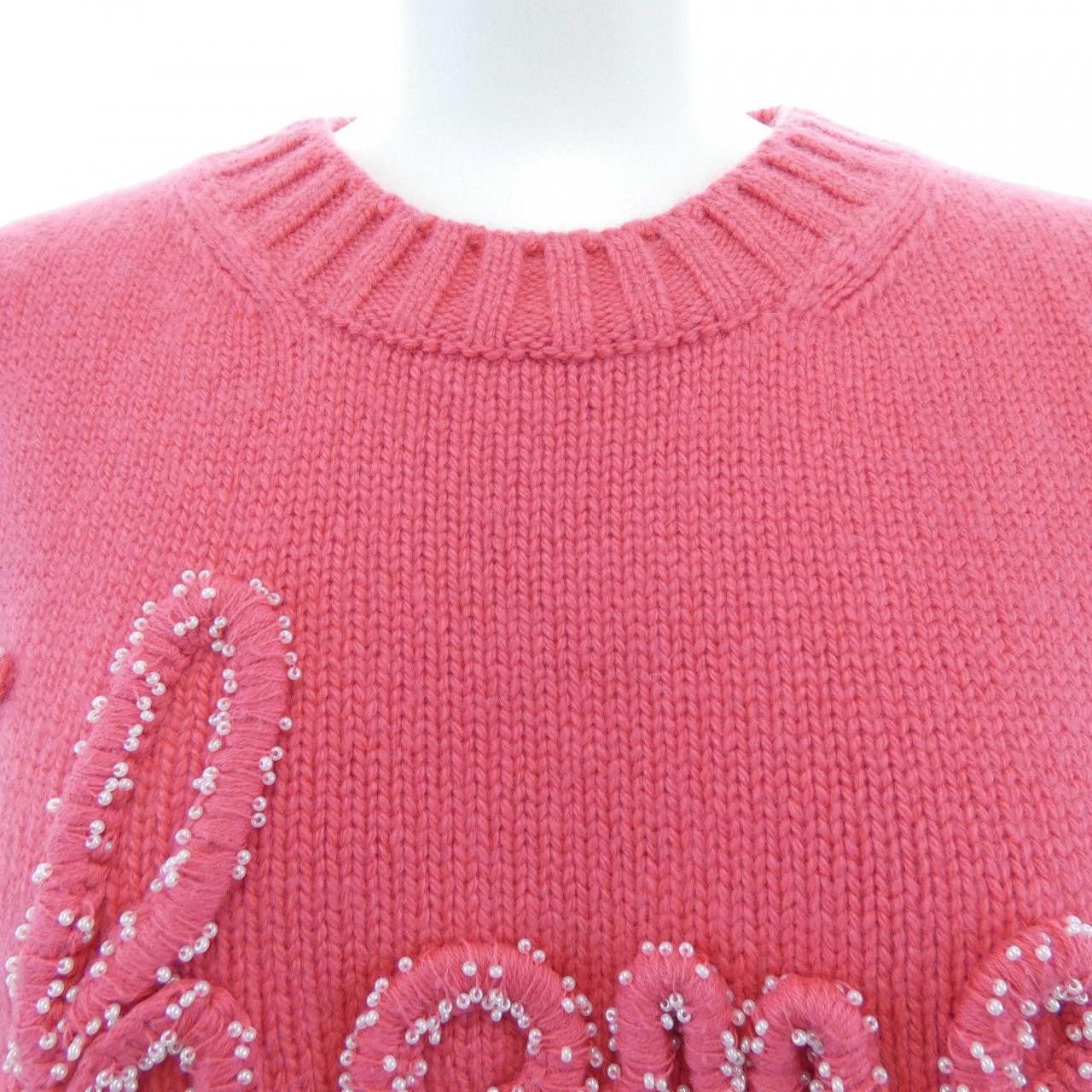 Chanel Chanel Chanel Cashmere Knit Textile Tops P65189K61044 DUTY FREE for USA Size ONE SIZE - 6 Thumbnail