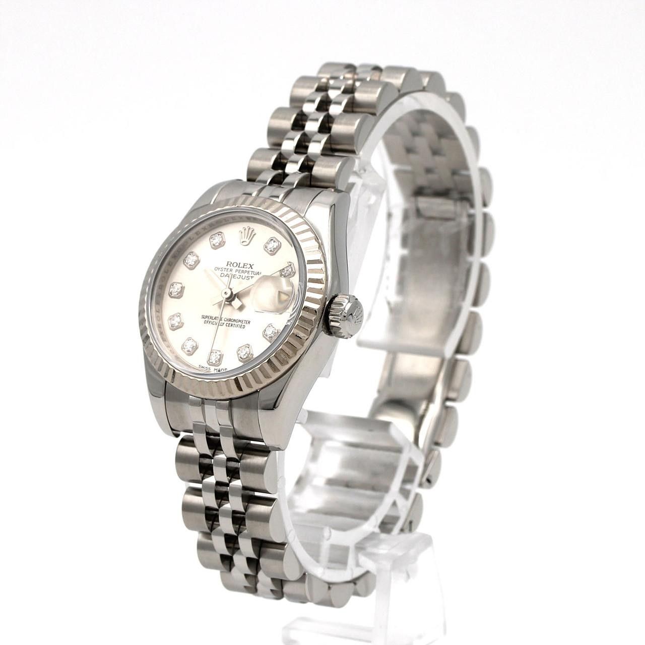 Rolex Rolex Rolex Datejust Stainless Steel White Gold Automatic Metal Automatic 179174G DUTY FREE for USA Size ONE SIZE - 2 Thumbnail