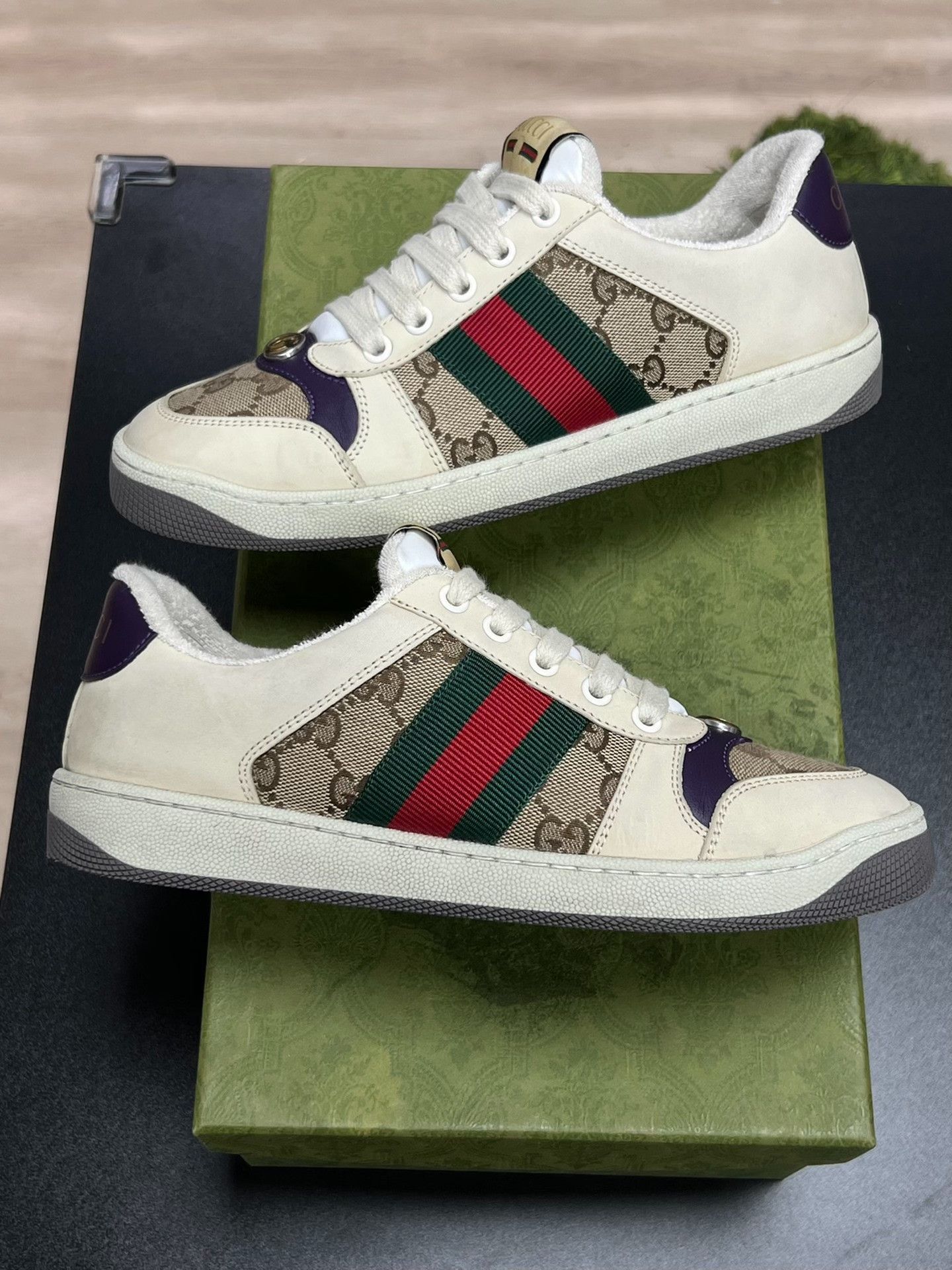 Gucci Gucci Lowtop Sneakers us_7-5 Women Size US 7.5 / IT 37.5 - 5 Thumbnail