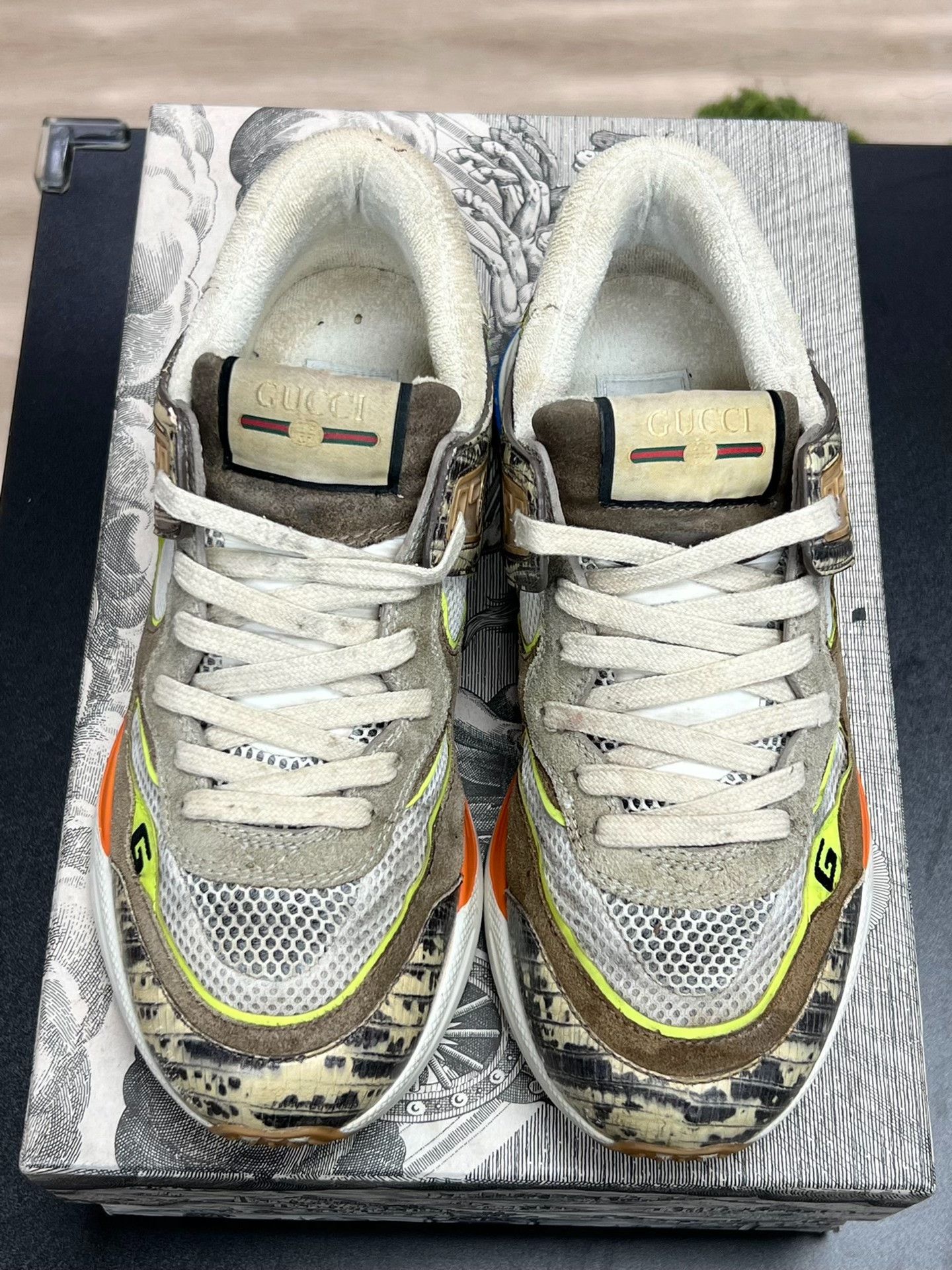 Gucci Gucci Casual White Lowtop Sneakers 7.5 Men Size US 7.5 / EU 40-41 - 3 Thumbnail