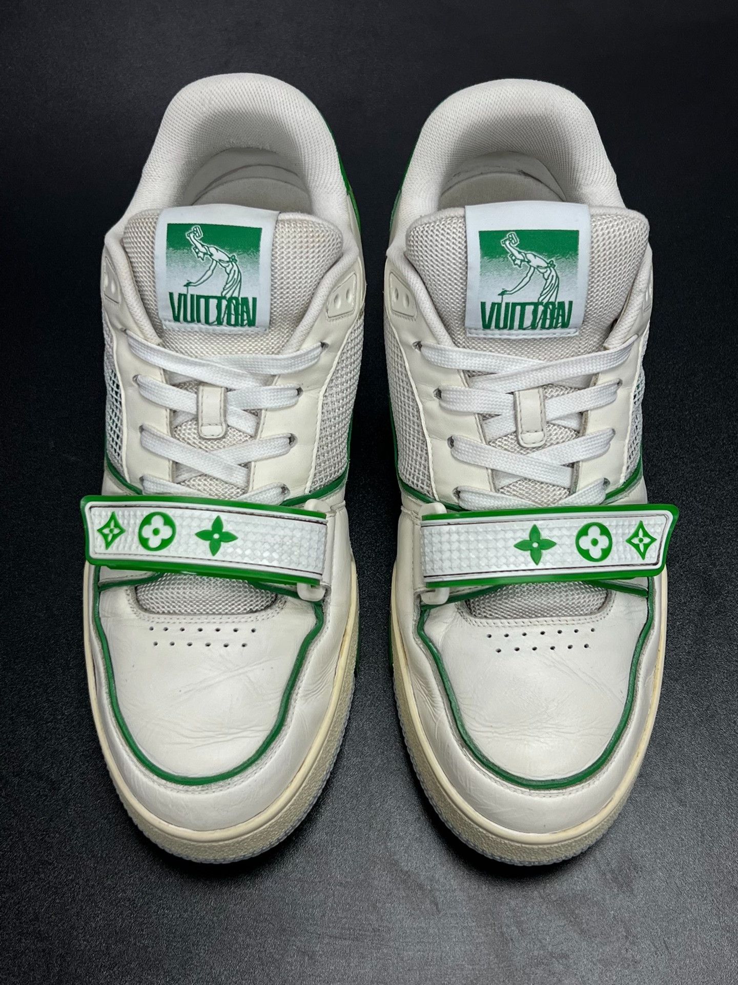 Louis Vuitton Louis Vuitton Training Green Lowtop Sneakers 7 Men Size US 7 / EU 40 - 3 Thumbnail