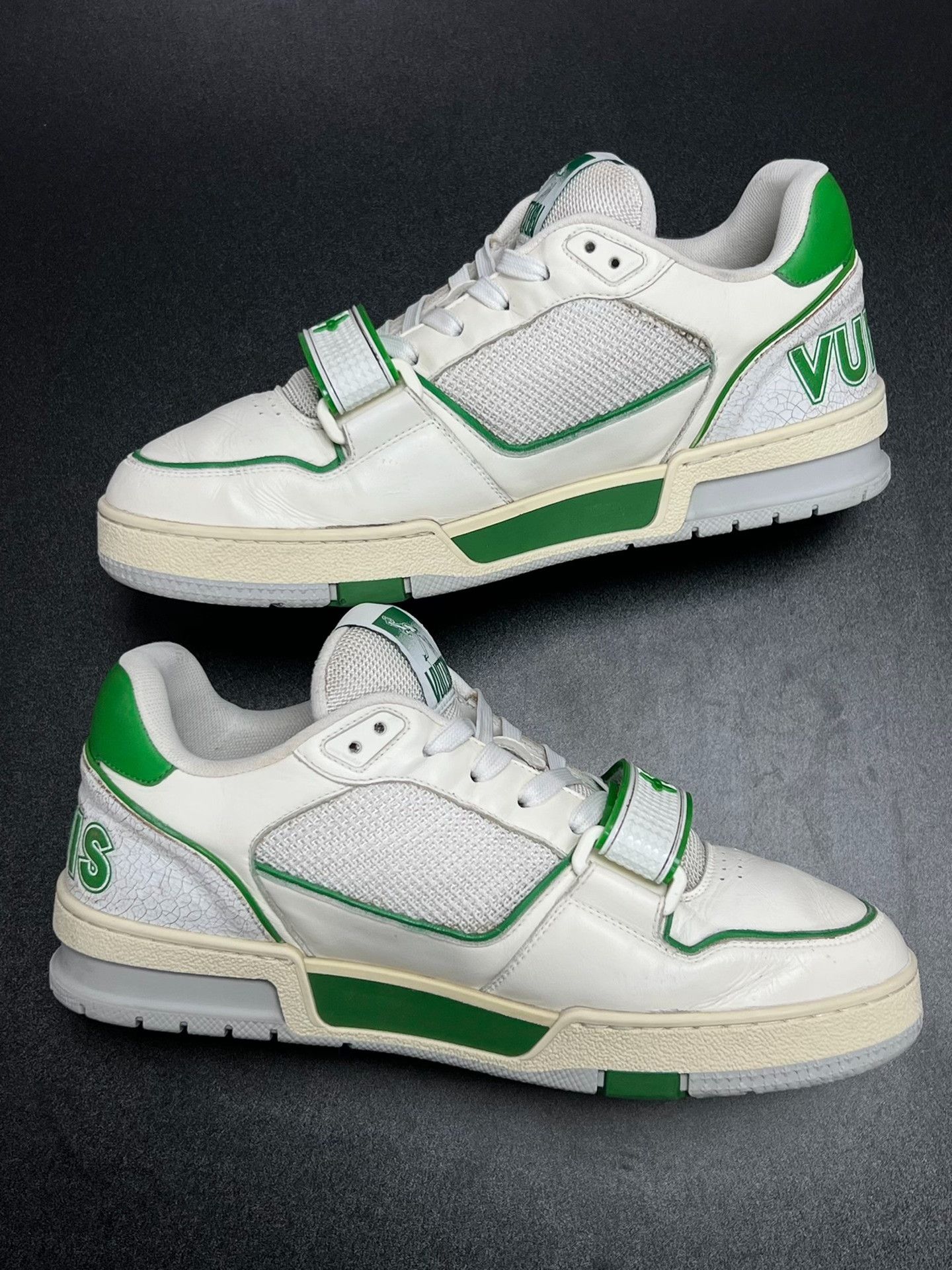 Louis Vuitton Louis Vuitton Training Green Lowtop Sneakers 7 Men Size US 7 / EU 40 - 6 Thumbnail