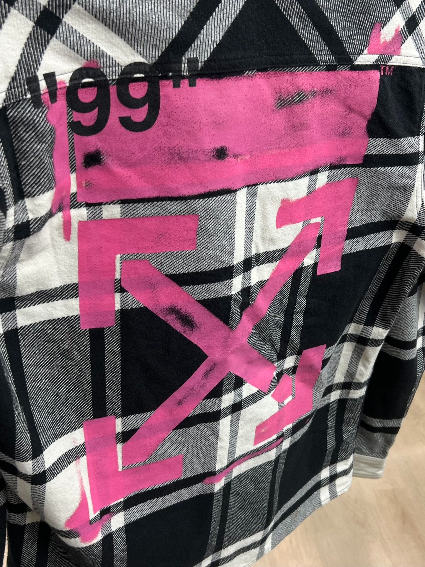 Off-White Off-White Plaid Shirt l Men Size US L / EU 52-54 / 3 - 5 Thumbnail