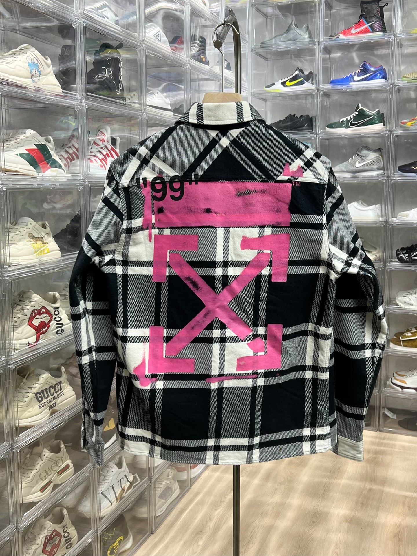 Off-White Off-White Plaid Shirt l Men Size US L / EU 52-54 / 3 - 4 Thumbnail