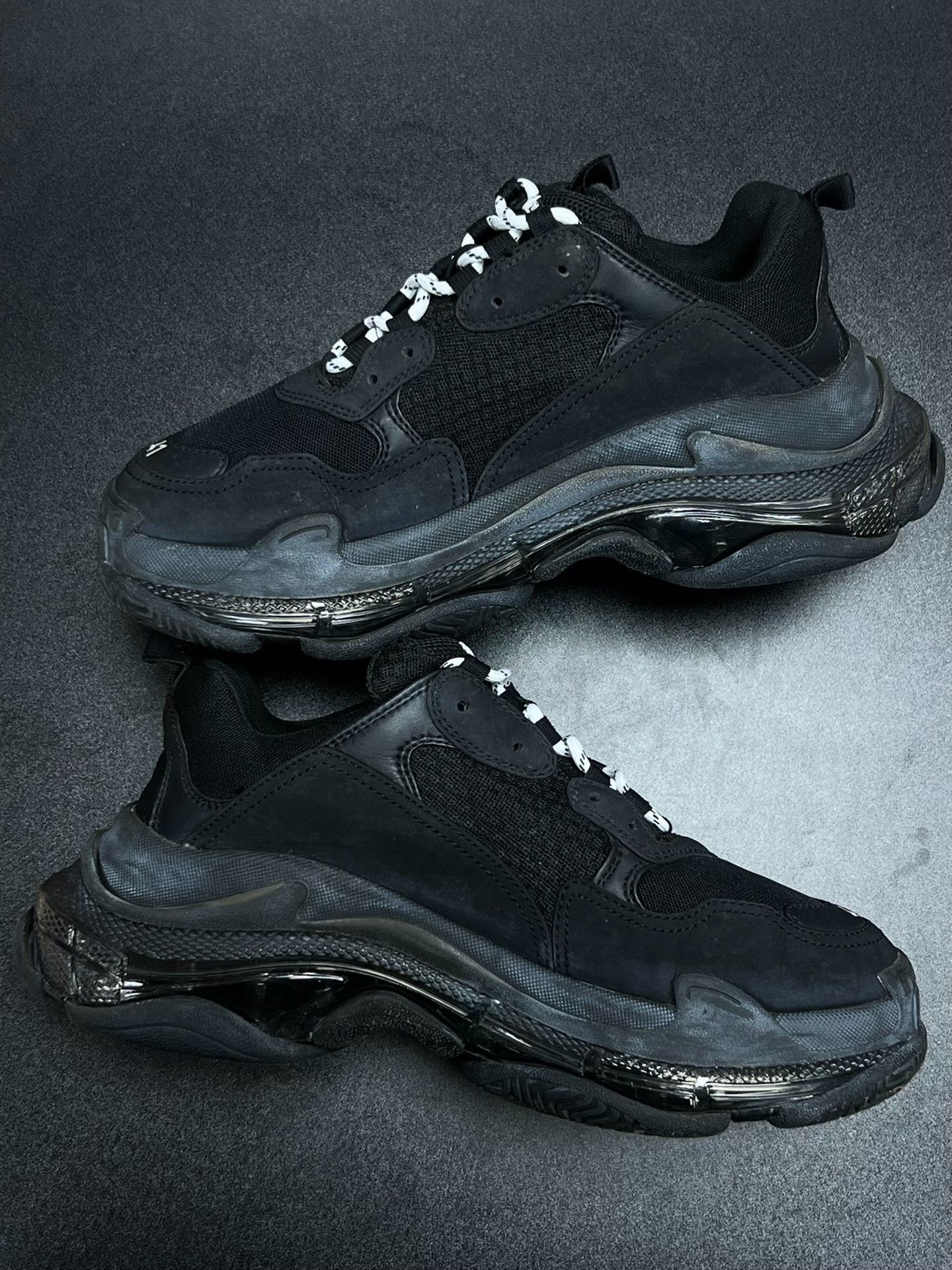 Balenciaga Balenciaga Black Lowtop Sneakers 8 Men Size US 8 / EU 41 - 6 Thumbnail