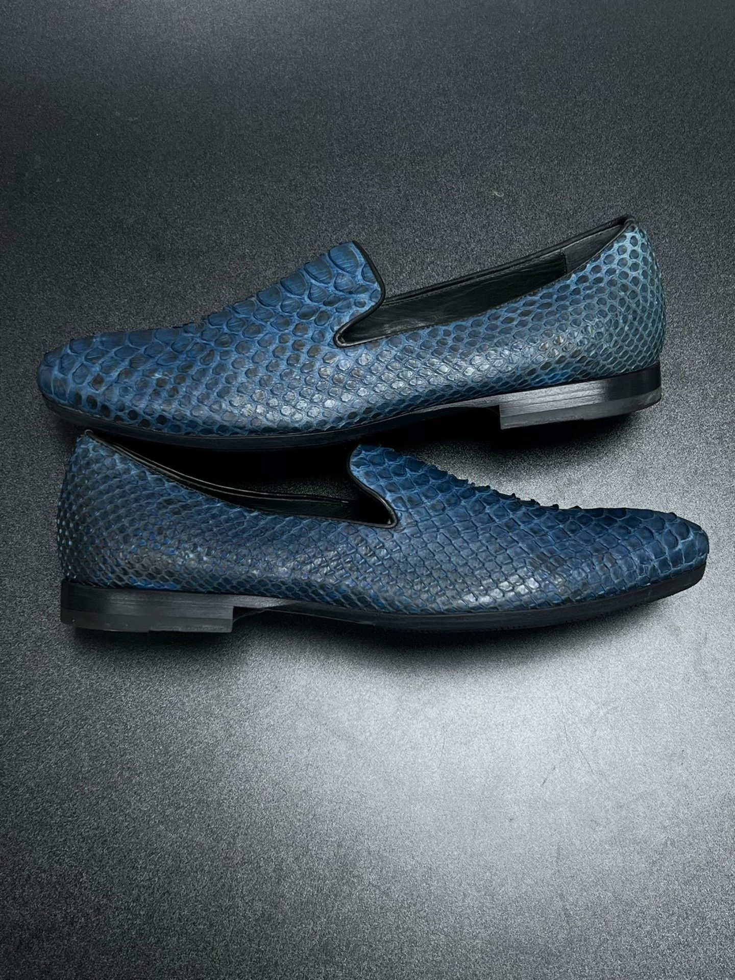 Alexander McQueen Alexander McQueen Blue Slip Ons 8 Men Size US 8 / EU 41 - 5 Thumbnail
