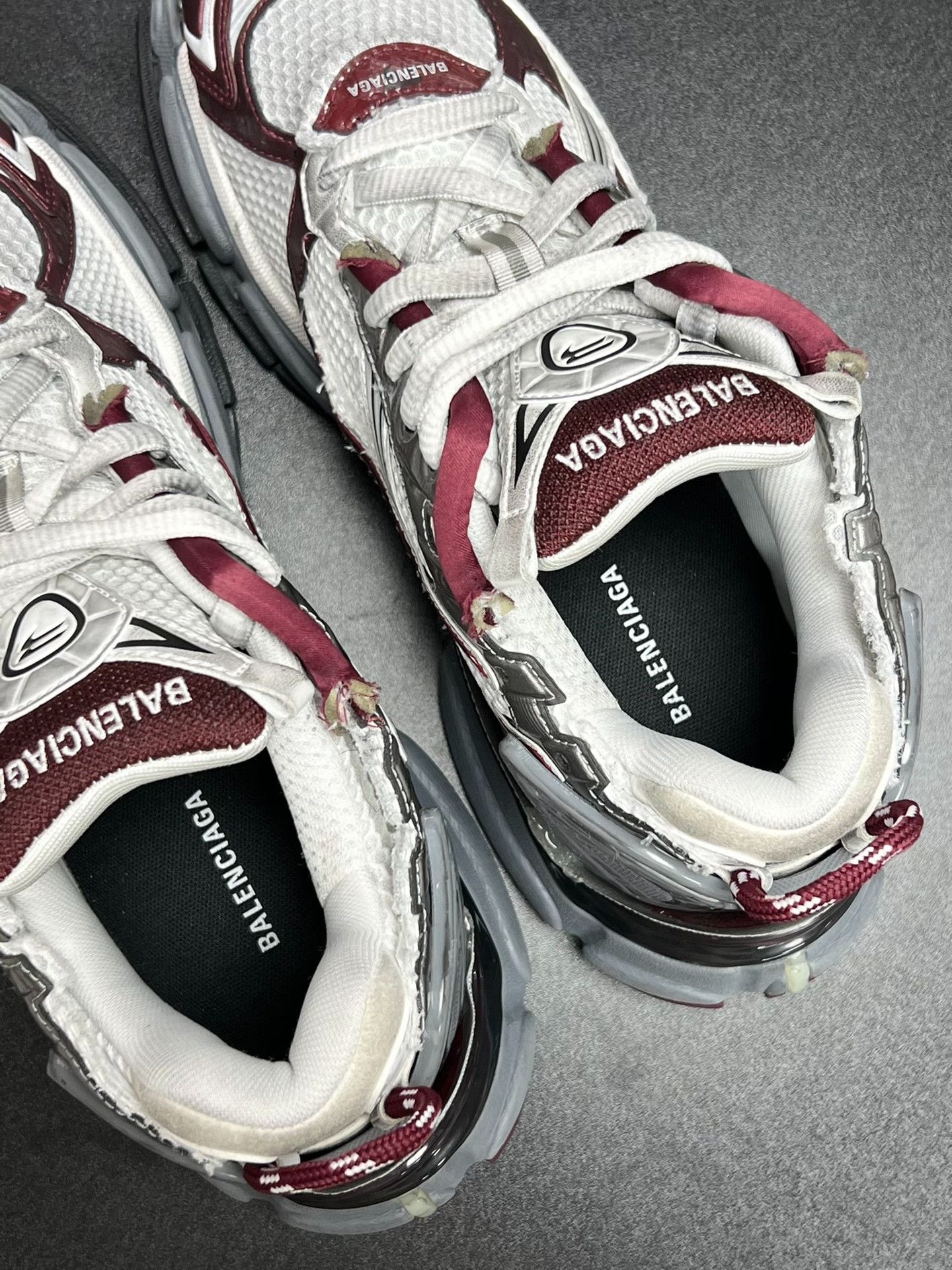 Balenciaga Balenciaga Running Red Lowtop Sneakers 10 Men Size US 10 / EU 43 - 4 Thumbnail