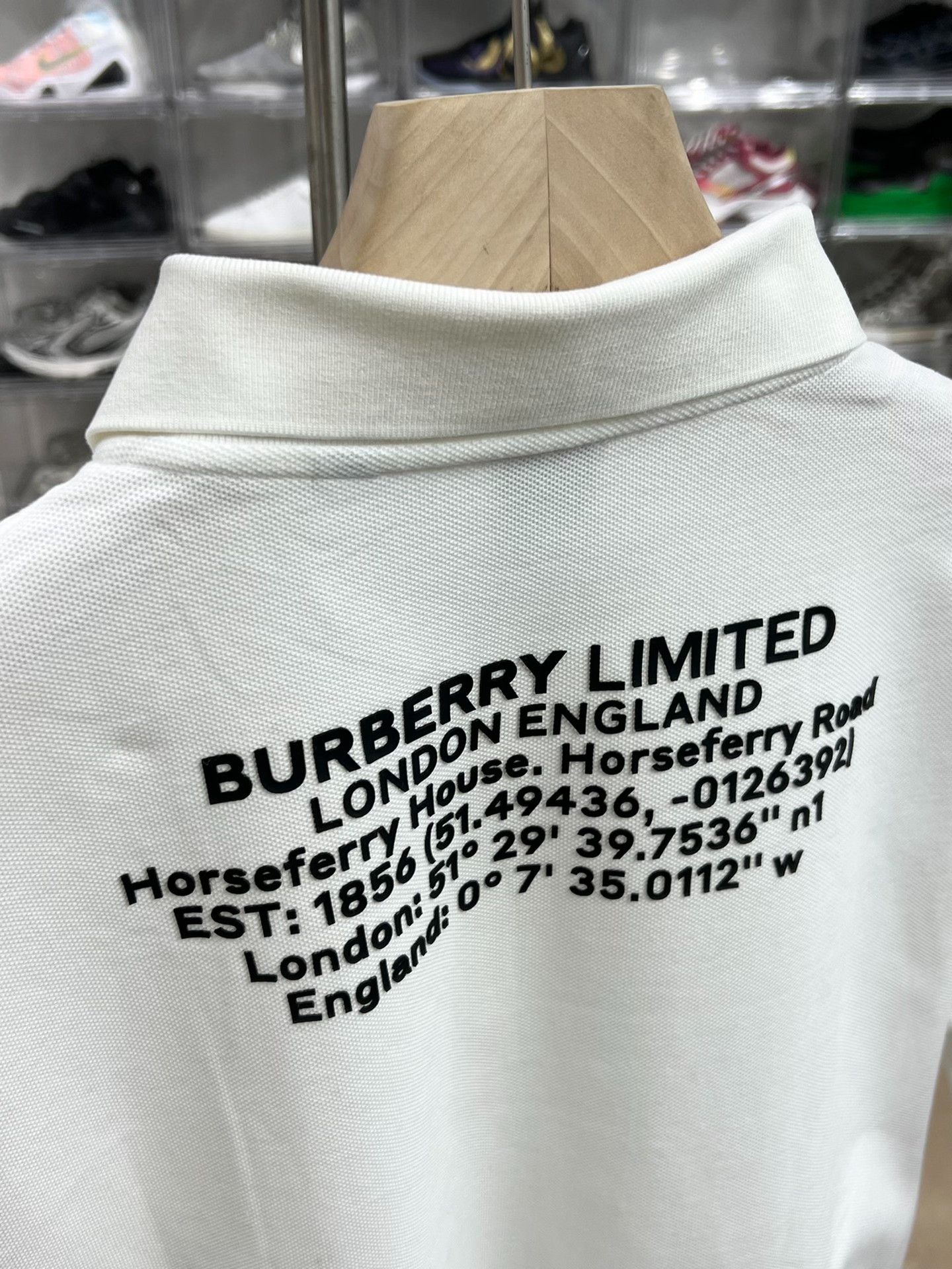 Burberry Burberry Printed Polo xl Men Size US XL / EU 56 / 4 - 5 Thumbnail