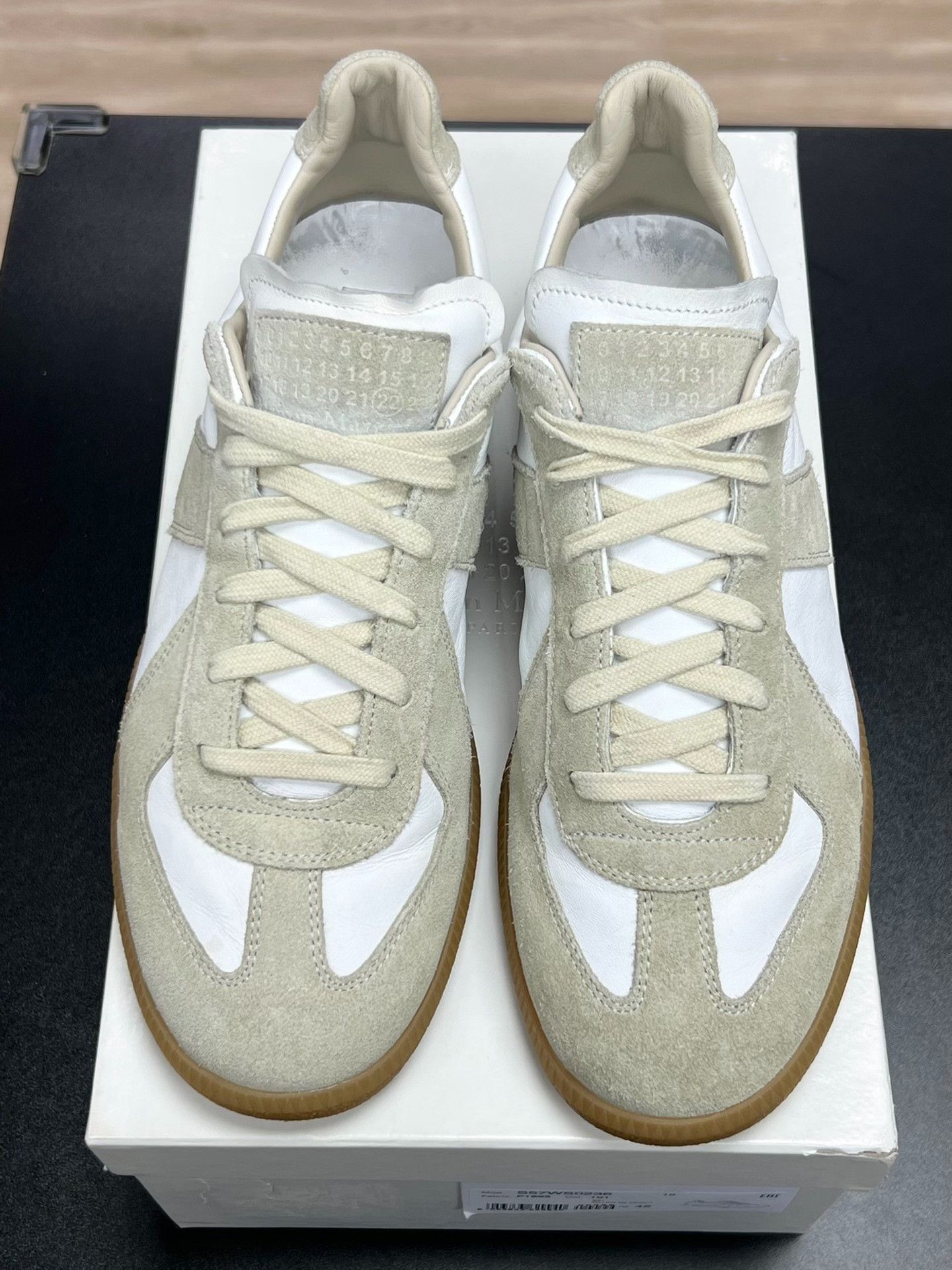 Maison Margiela Maison Margiela White Lowtop Sneakers 9 Men Size US 9 / EU 42 - 3 Thumbnail