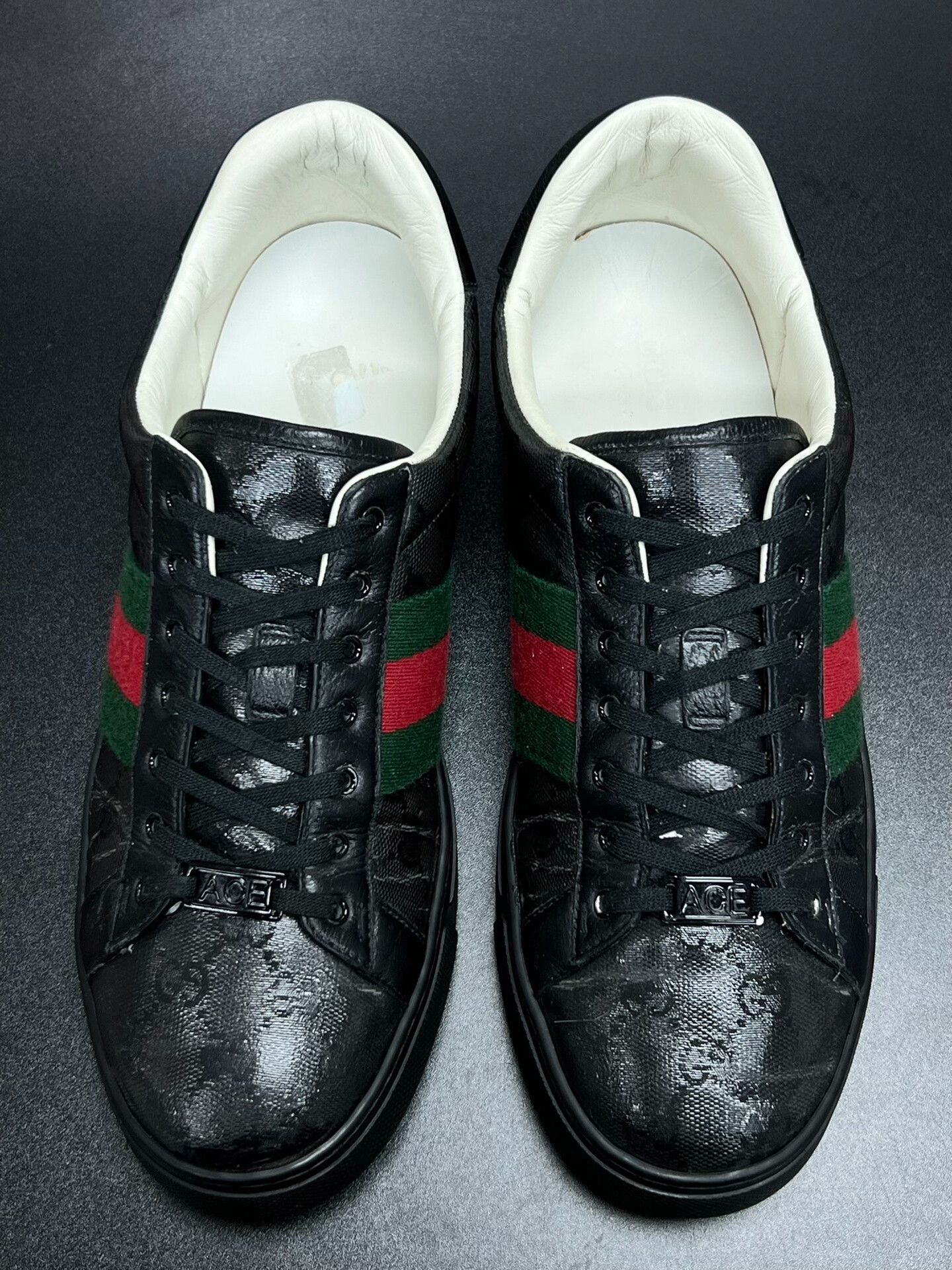 Gucci Gucci Black Lowtop Sneakers 11 Men Size US 11 / EU 44 - 3 Thumbnail