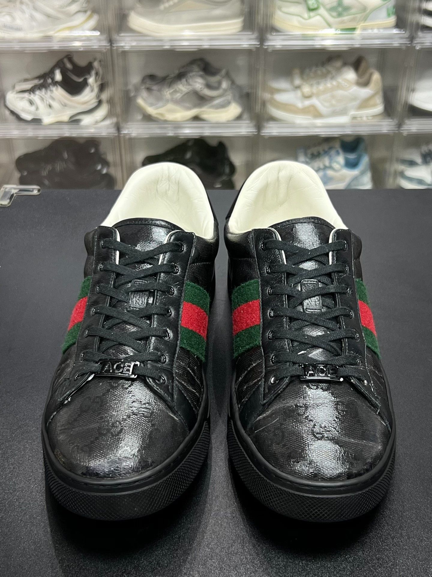 Gucci Gucci Black Lowtop Sneakers 11 Men Size US 11 / EU 44 - 2 Thumbnail