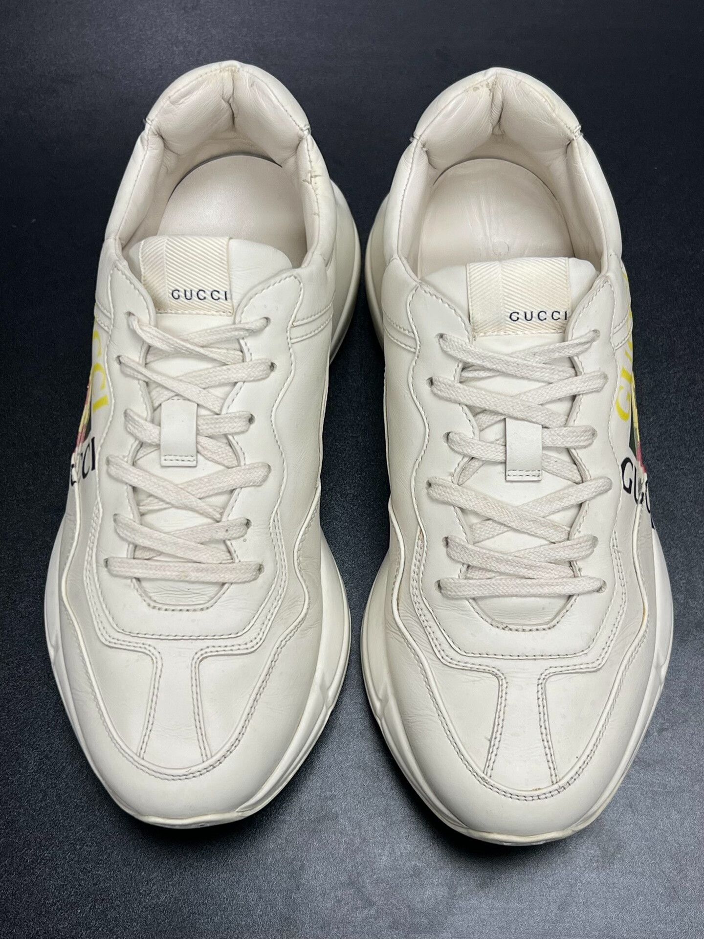 Gucci Gucci Retro White Lowtop Sneakers 8.5 Men Size US 8.5 / EU 41-42 - 3 Thumbnail