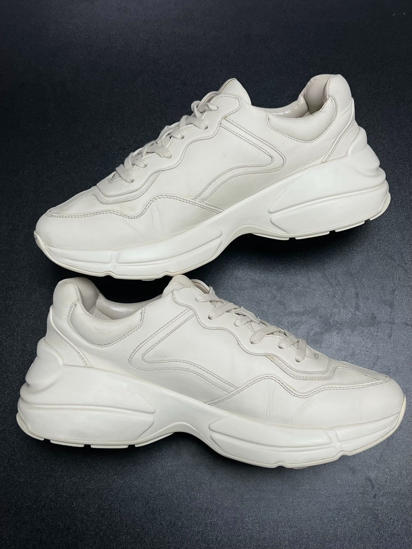 Gucci Gucci Retro White Lowtop Sneakers 8.5 Men Size US 8.5 / EU 41-42 - 6 Thumbnail