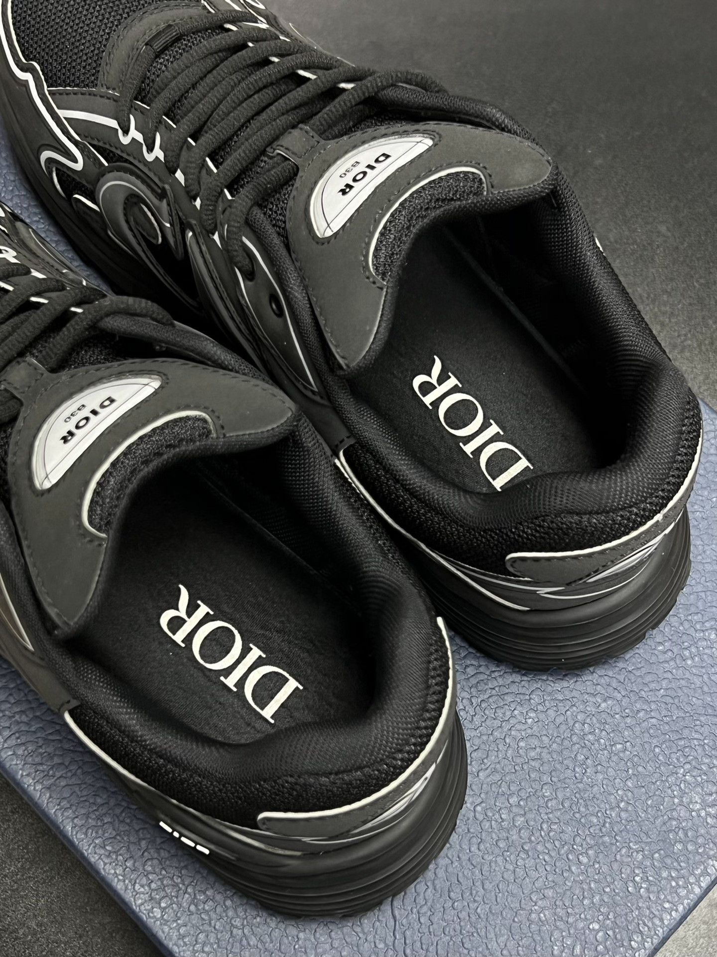 Dior Dior Running Black Lowtop Sneakers 11 Men Size US 11 / EU 44 - 4 Thumbnail